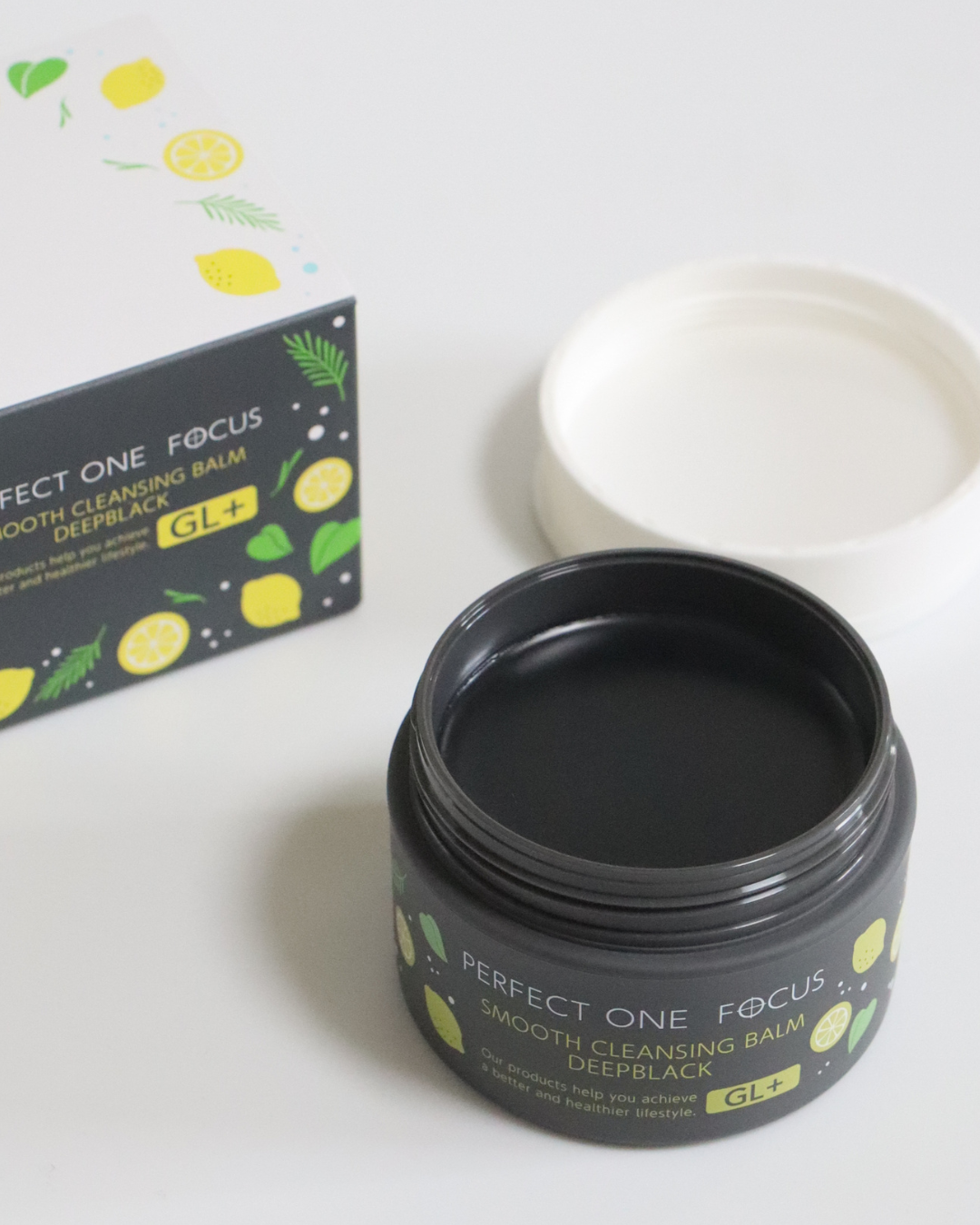 スムースクレンジングバーム ディープブラック GL+/PERFECT ONE FOCUS/クレンジングバームを使ったクチコミ(1枚目)