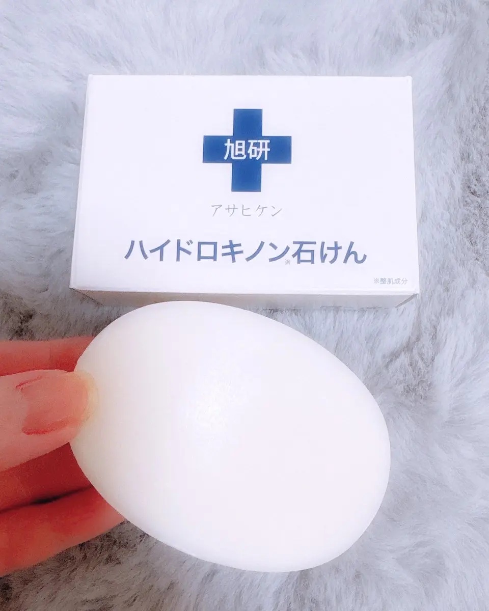 ハイドロキノン石けん/旭研究所/洗顔石鹸を使ったクチコミ（1枚目）