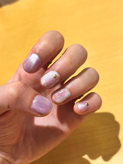 Gel Nail/セリア/ジェルネイルを使ったクチコミ(1枚目)