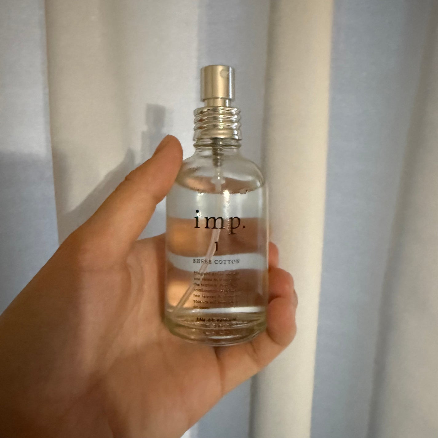 imp.1 SHEER COTTON (シアーコットン)/imp./香水(その他)を使ったクチコミ(1枚目)