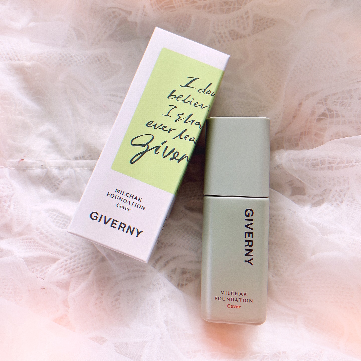 ジヴェルニー 密着カバーファンデーション/GIVERNY/リキッドファンデーションを使ったクチコミ（1枚目）