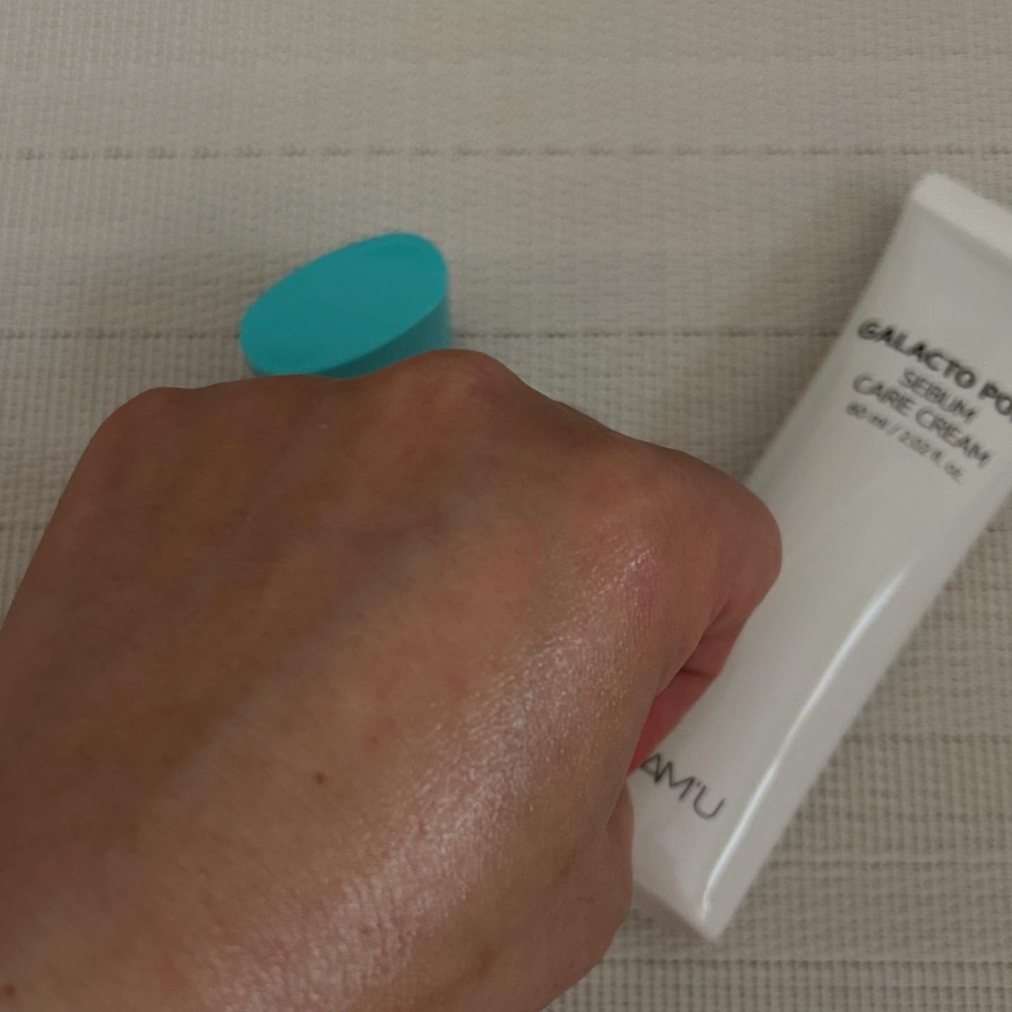 サミュ ガラクトポア セバムケアクリーム/SAM'U/フェイスクリームを使ったクチコミ（3枚目）