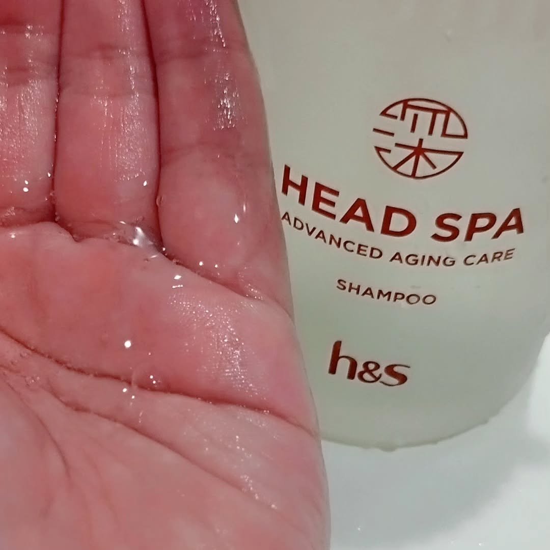 h&s 深ヘッドスパ アドバンスド エイジング ケア*4 シャンプー[医薬部外品]/トリートメント/h&s/市販シャンプーを使ったクチコミ（2枚目）
