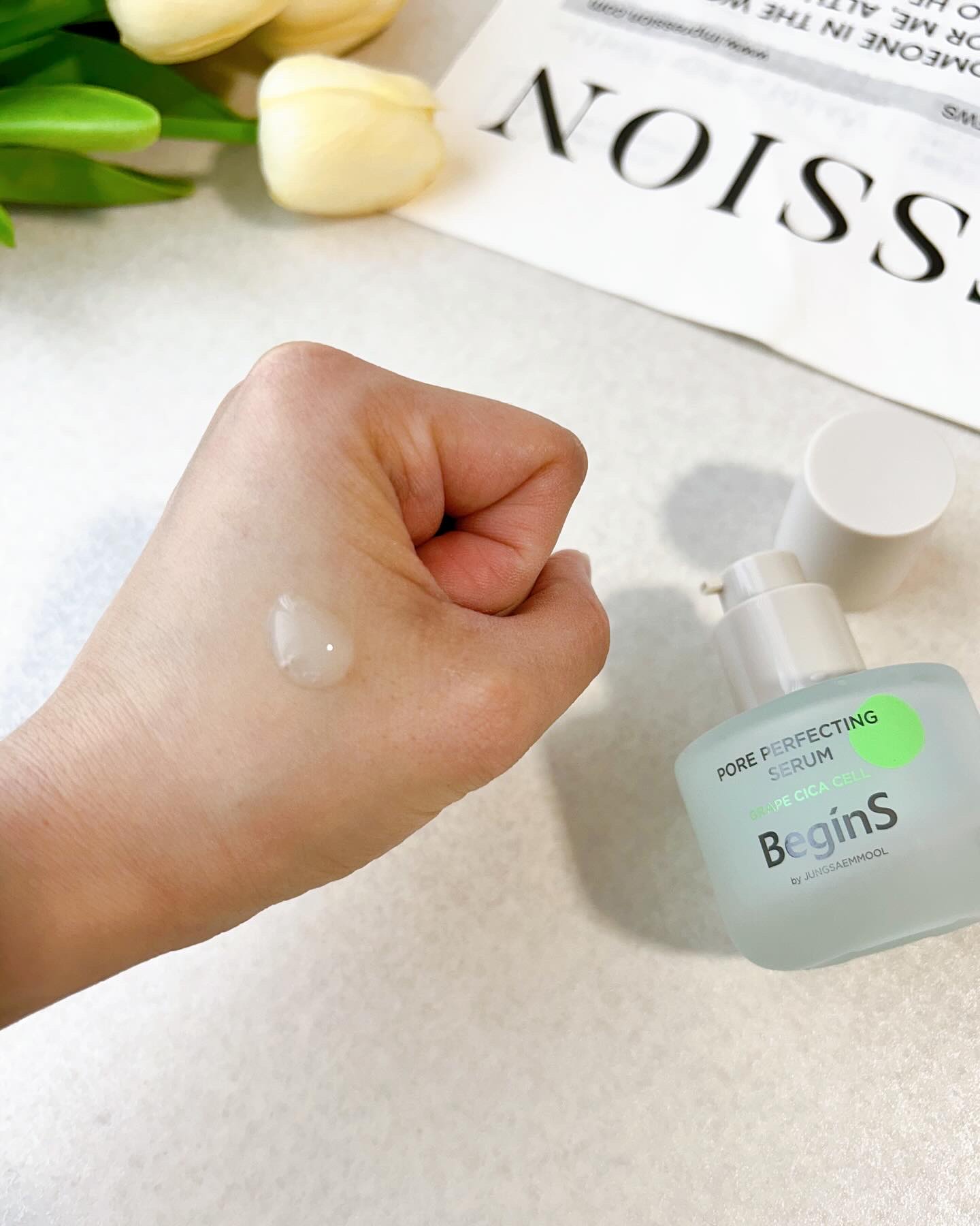 Pore Perfecting Serum/BeginS by JUNGSAEMMOOL/美容液を使ったクチコミ（3枚目）