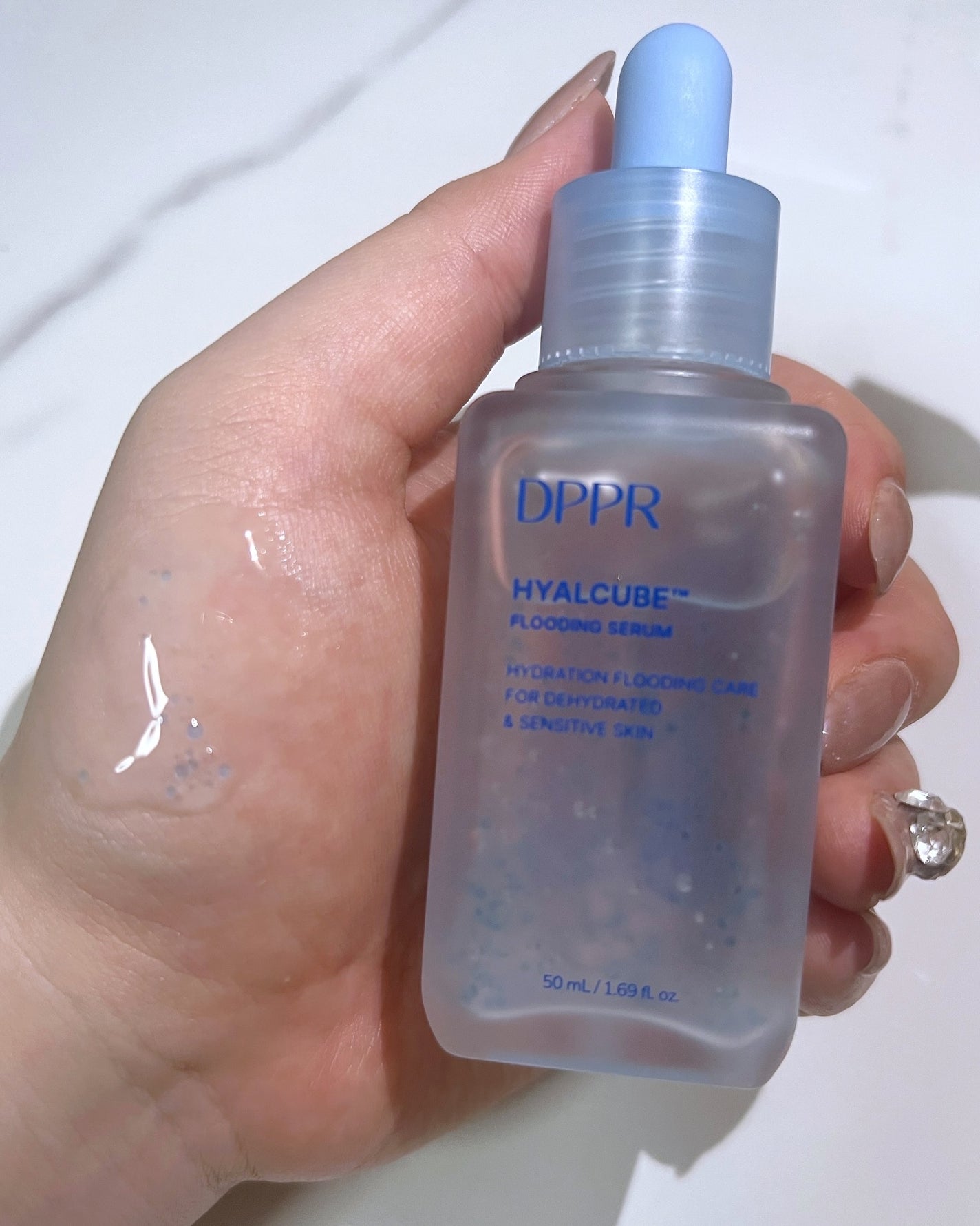 ヒアルキューブ フラッディングセラム/DPPR/美容液を使ったクチコミ(5枚目)