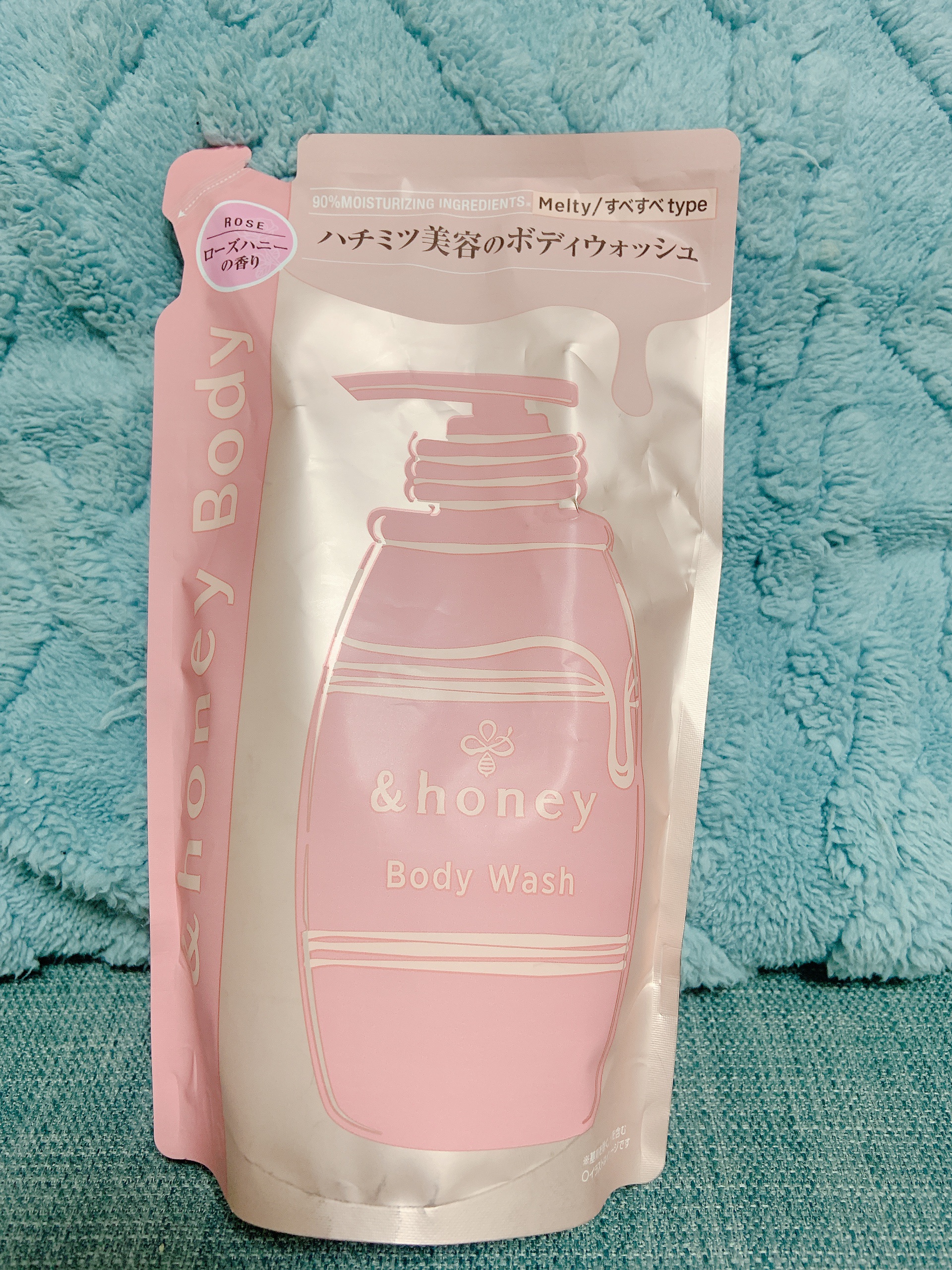 メルティモイスト ジェルボディウォッシュ/&honey/ボディソープを使ったクチコミ（2枚目）