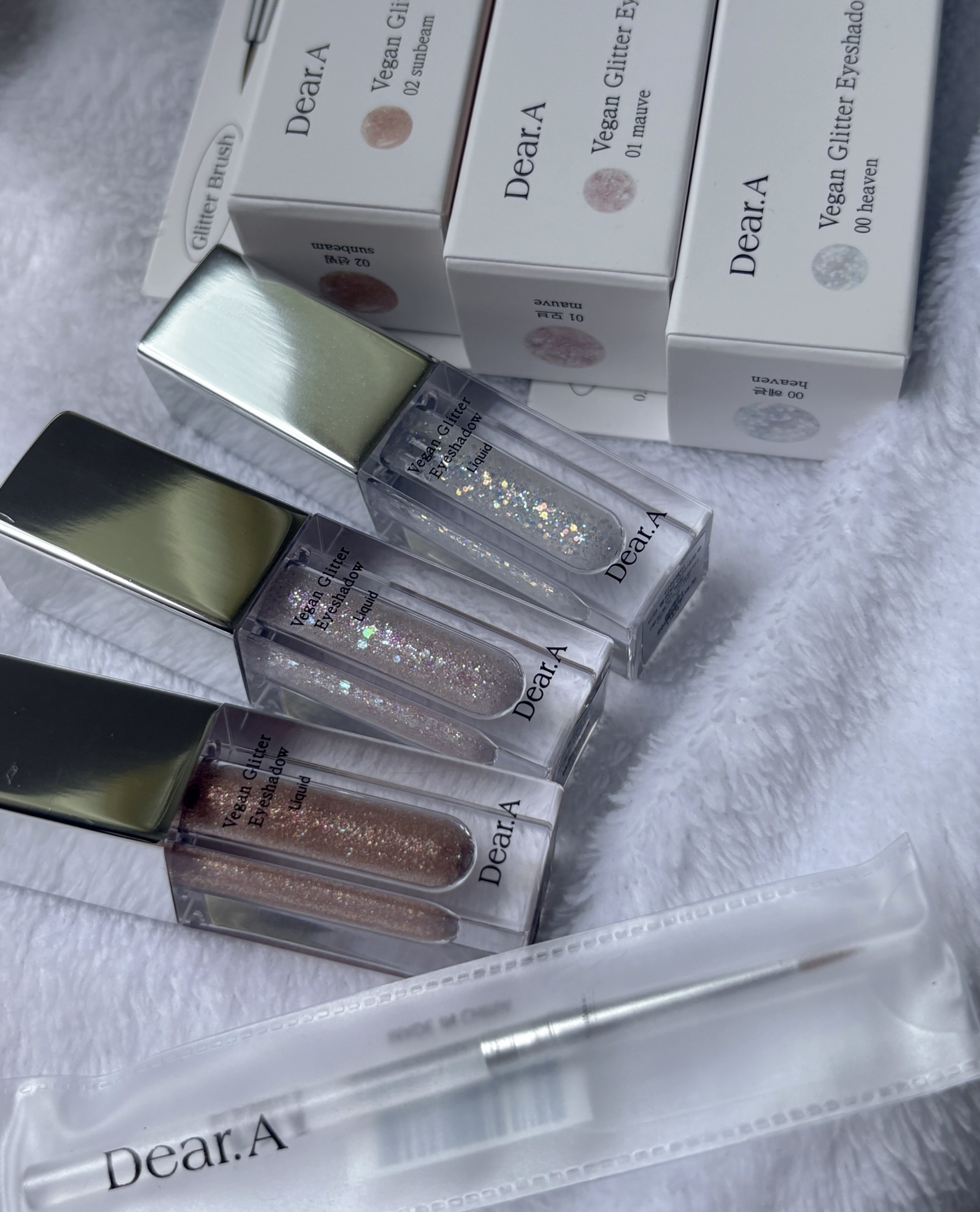 グリッターアイシャドウ/Dear.A/グリッターを使ったクチコミ（2枚目）