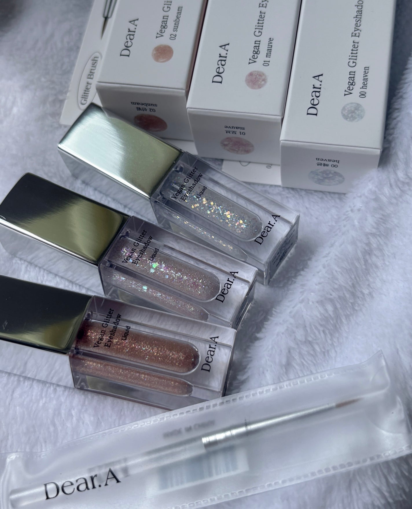 グリッターアイシャドウ/Dear.A/グリッターを使ったクチコミ(2枚目)