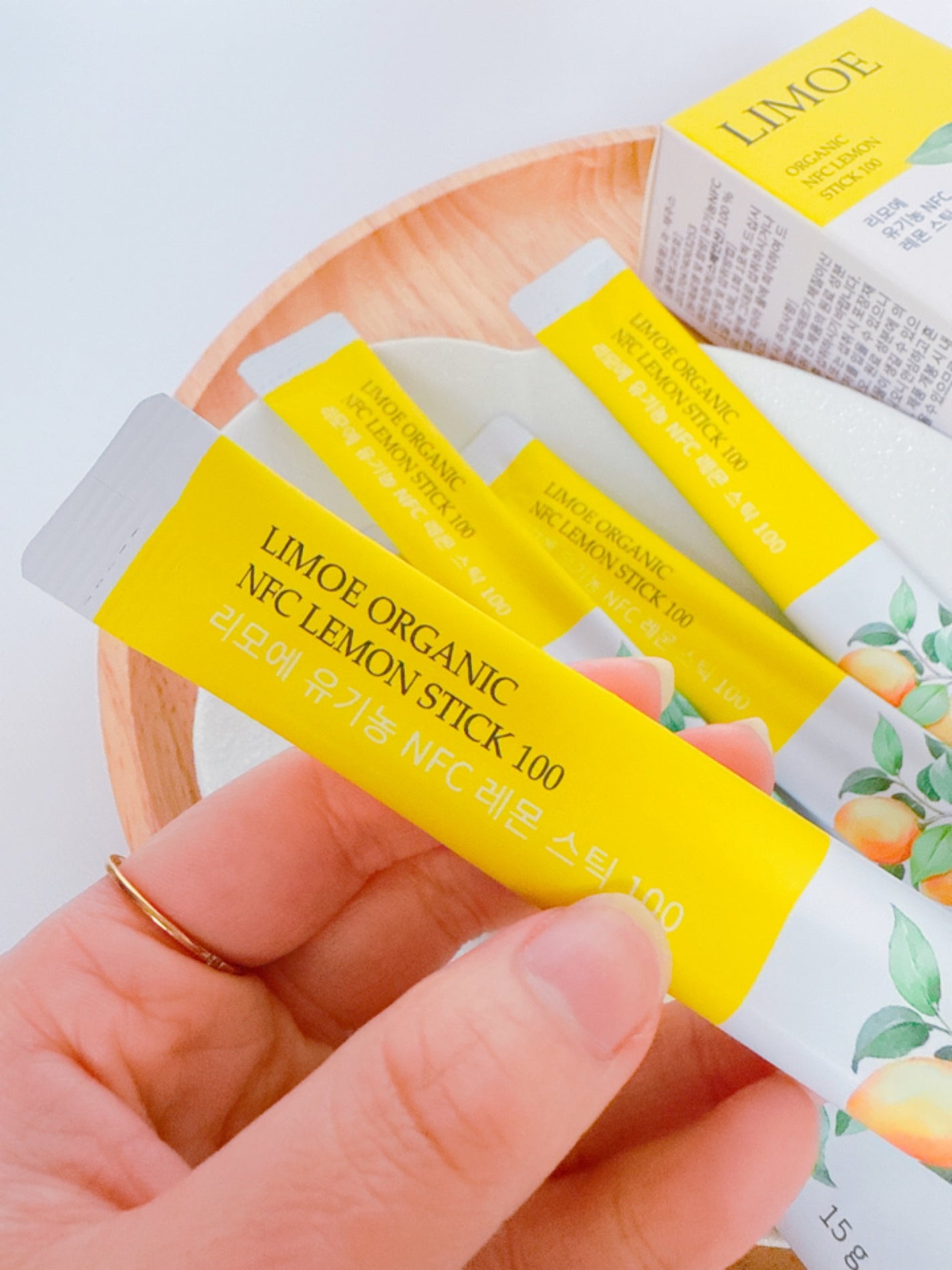 Organic NFC Lemon Stick 100/LIMOE /野菜ジュースを使ったクチコミ(2枚目)