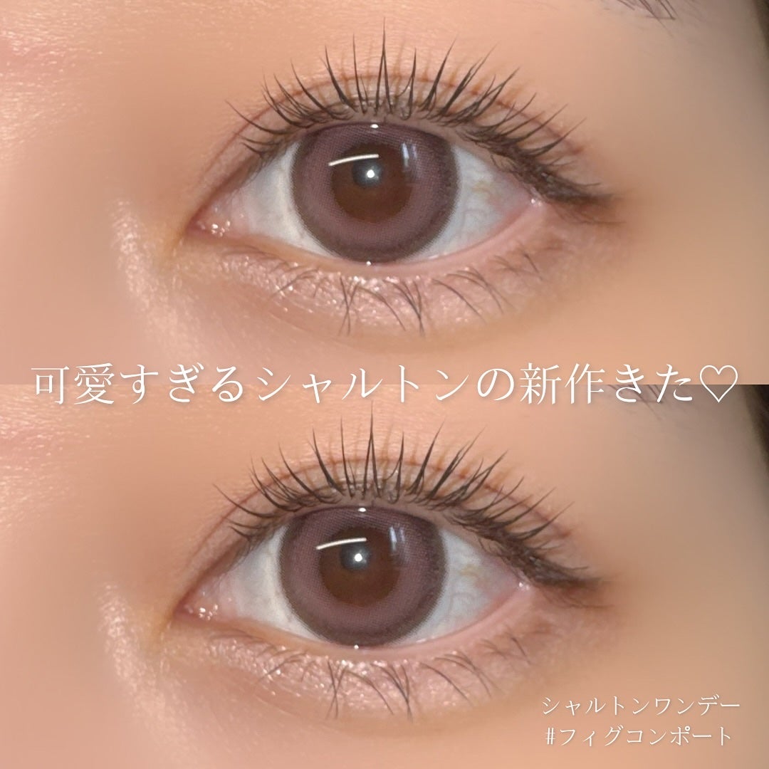 Charton 1day/Charton/ワンデー(1DAY)カラコンを使ったクチコミ(1枚目)