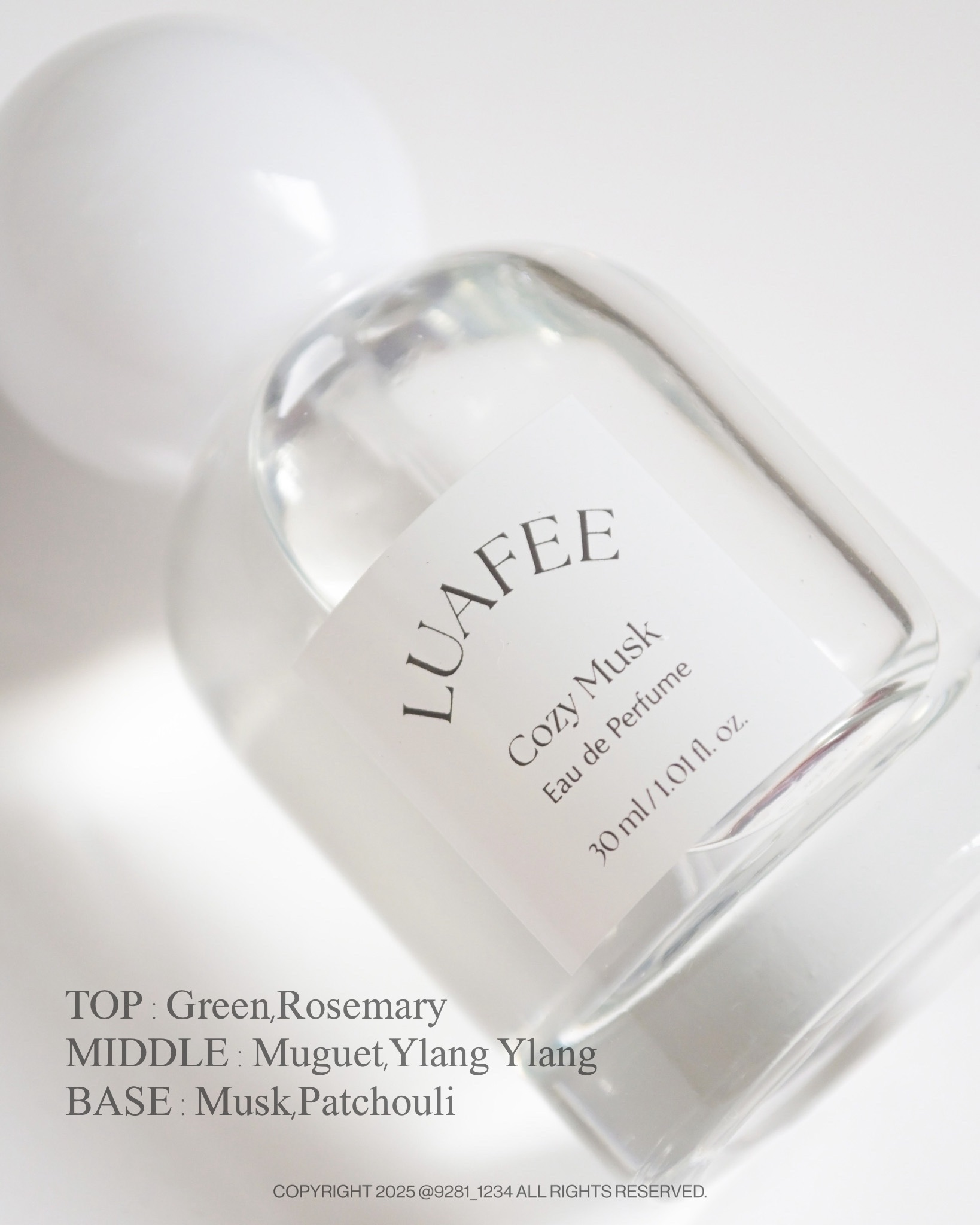 ルアペ コージームスク オードパルファム/LUAFEE/香水(その他)を使ったクチコミ（3枚目）