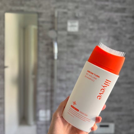 グローターン 3Dボリュームシャンプー/リリーイブ/市販シャンプーを使ったクチコミ(4枚目)