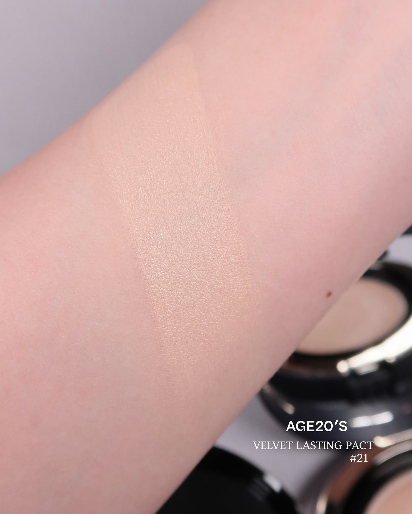 ヴェルヴェットラスティングパクト/AGE20’s/その他ファンデーションを使ったクチコミ(3枚目)