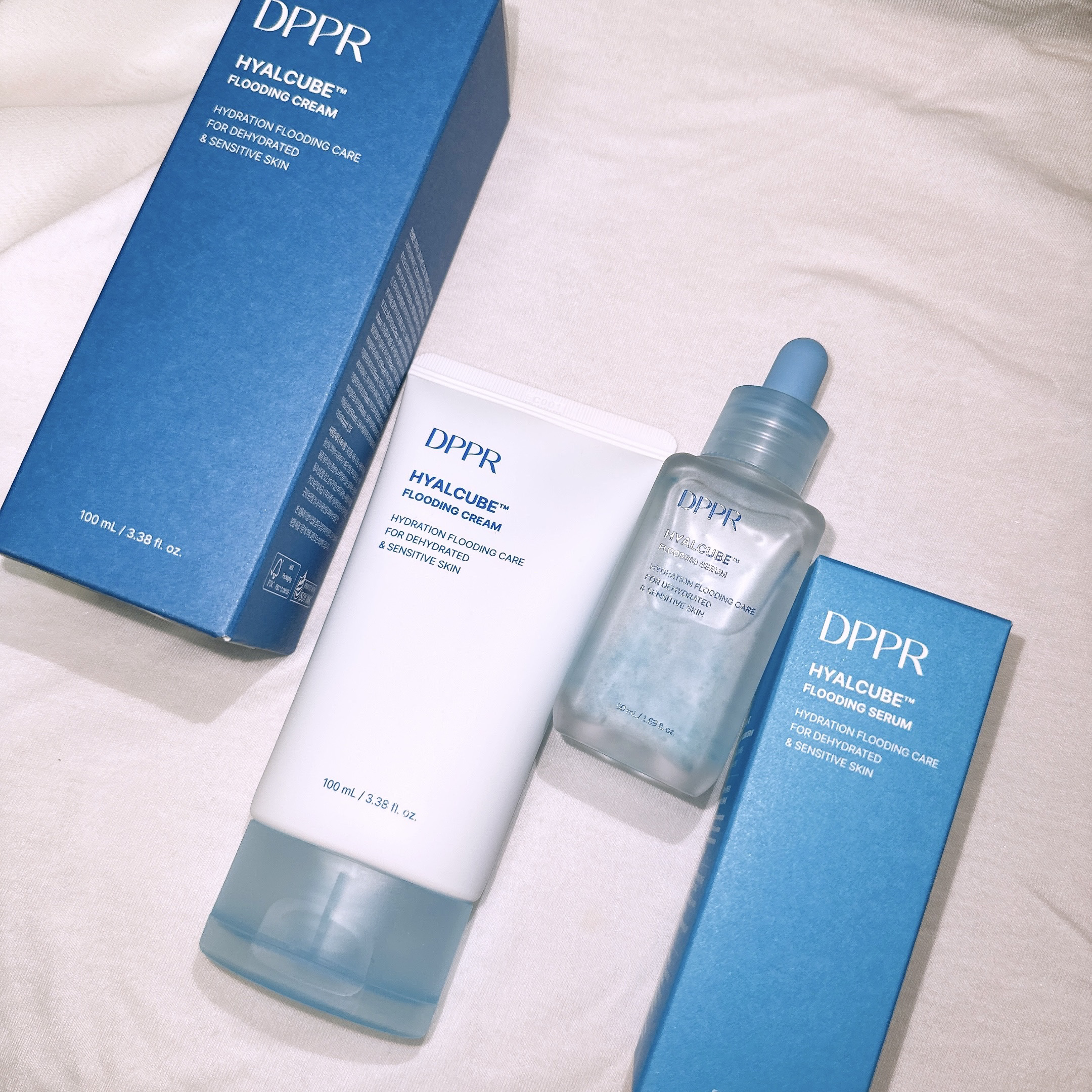 ヒアルキューブ フラッディングセラム/DPPR/美容液を使ったクチコミ（1枚目）