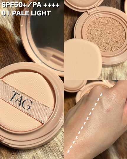 ベルベットカバークッション/TAG/クッションファンデーションを使ったクチコミ(2枚目)