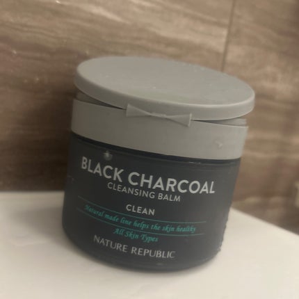 BLACK CHARCOAL クレンジングバーム/ネイチャーリパブリック/クレンジングバームを使ったクチコミ(1枚目)