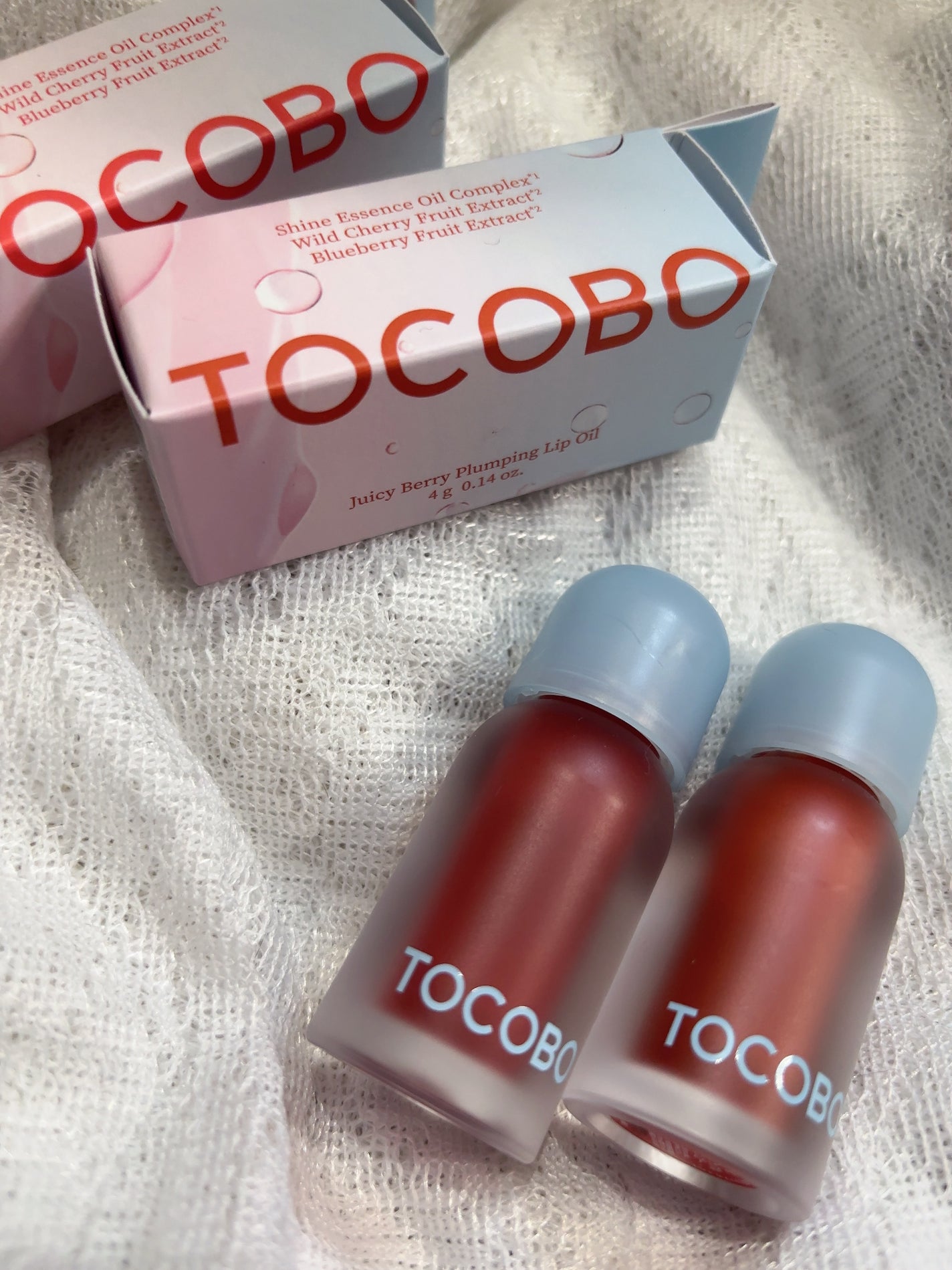 ジューシーベリープランピングリップオイル/TOCOBO/リップグロスを使ったクチコミ(6枚目)