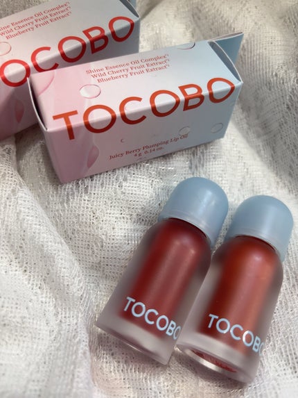 ジューシーベリープランピングリップオイル/TOCOBO/リップグロスを使ったクチコミ(6枚目)