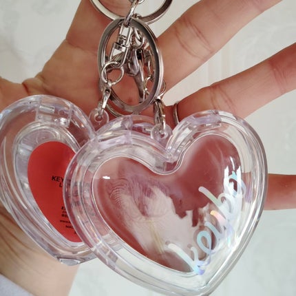 ハートキーリング リップ&チーク/keybo/口紅を使ったクチコミ(6枚目)