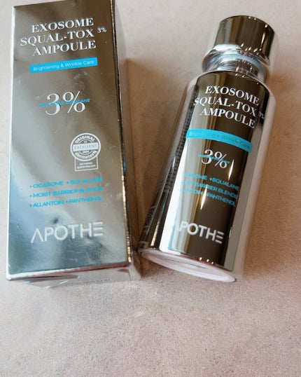 Exosome Squral-Tox3%  Ampoule/APOTE/美容液を使ったクチコミ(1枚目)