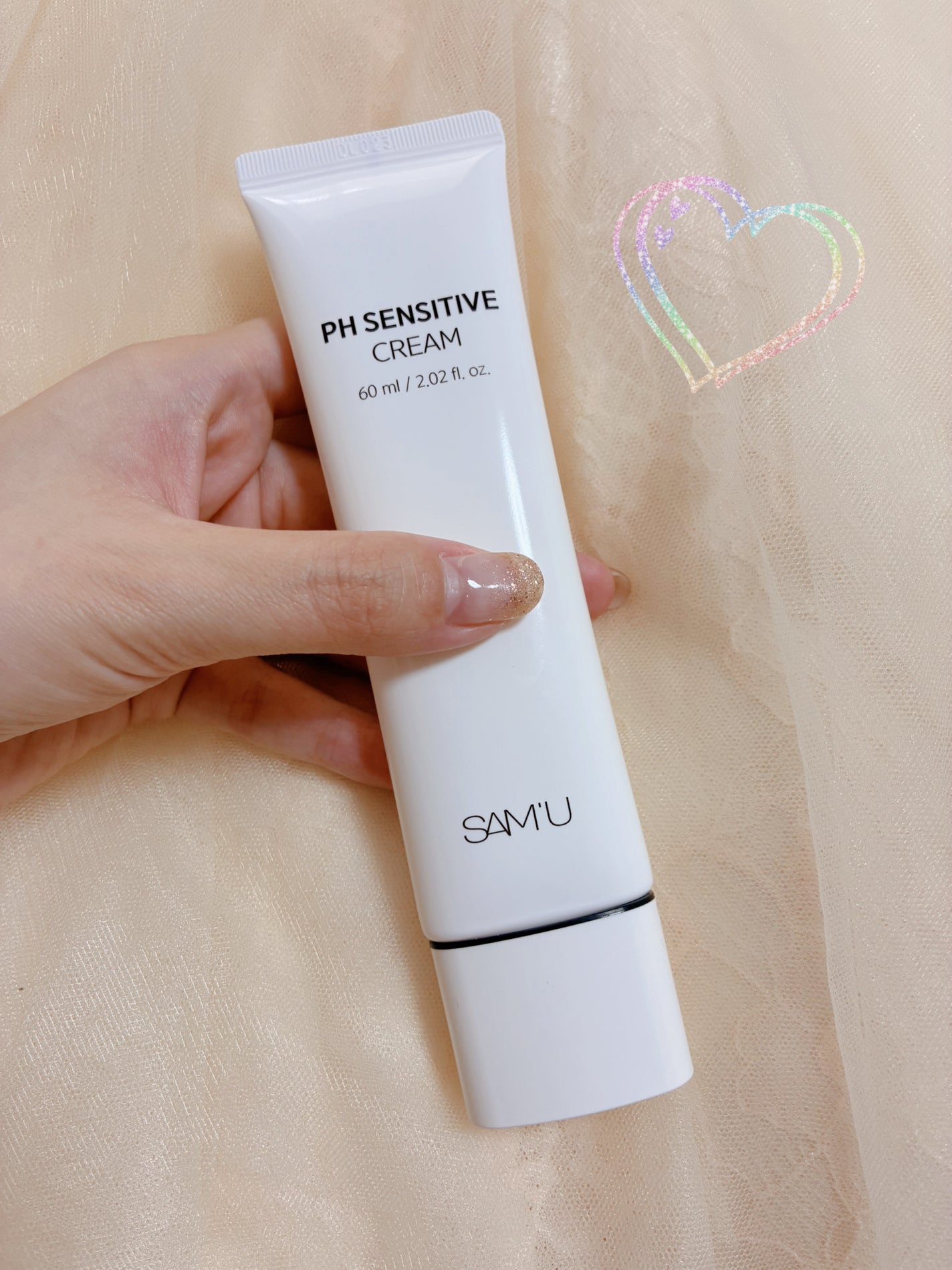 PHセンシティブクリームチューブ 60ml/SAM'U/フェイスクリームを使ったクチコミ(2枚目)