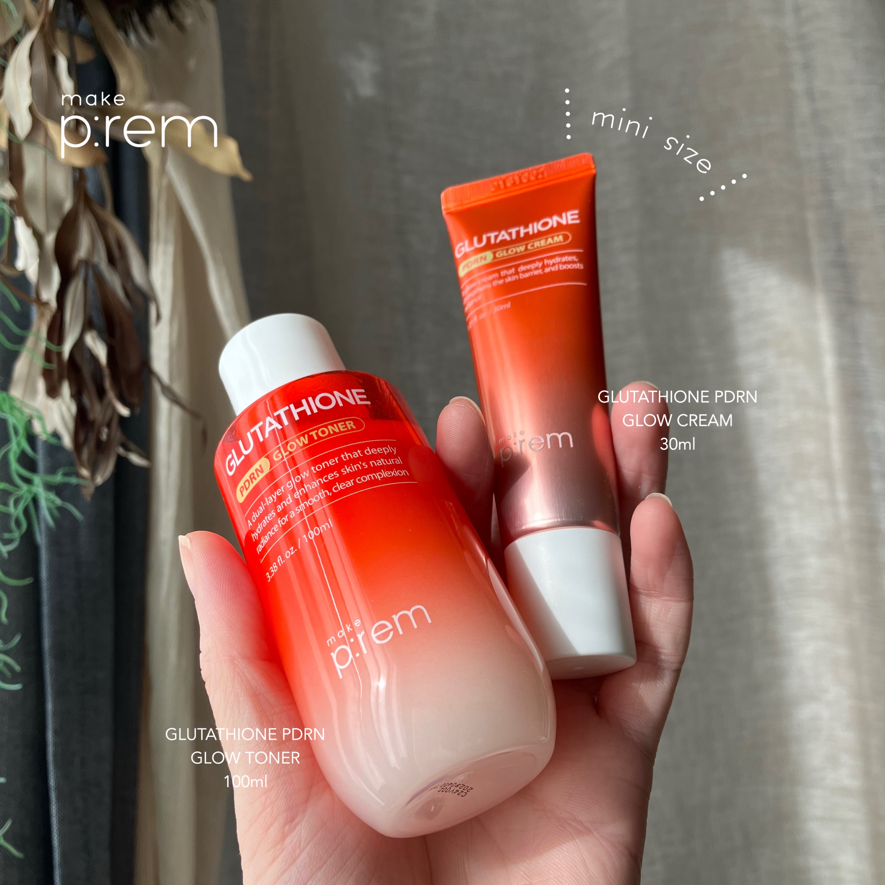 グルタチオンPDRNグロークリーム/make prem/フェイスクリームを使ったクチコミ（1枚目）