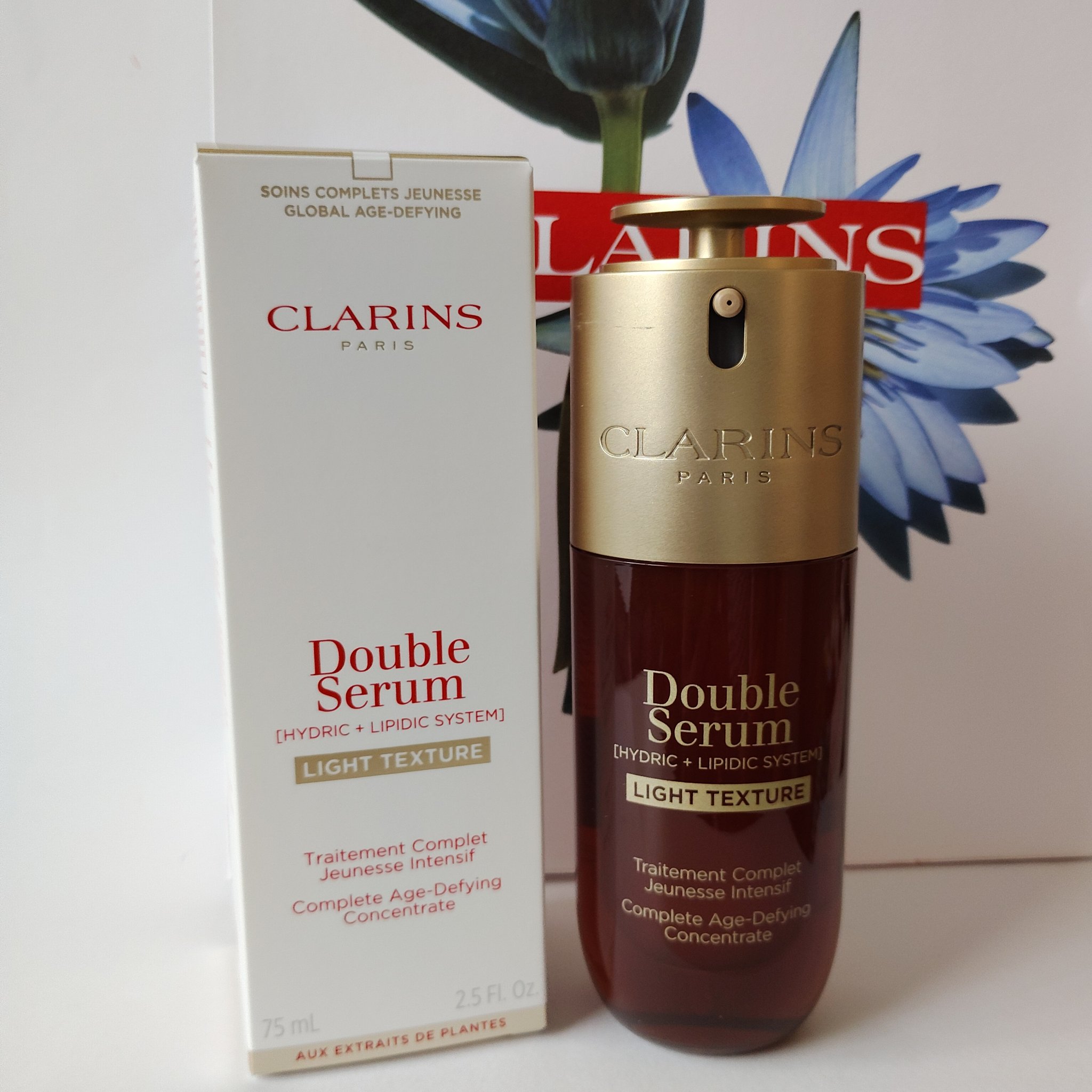 ダブル セーラム ライト ADC 75ml/CLARINS/美容液を使ったクチコミ（1枚目）
