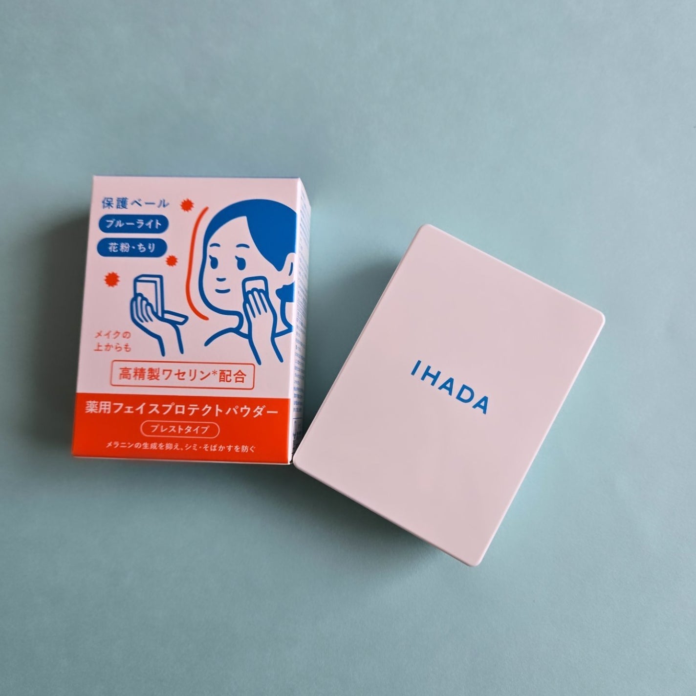 薬用フェイスプロテクトパウダー/IHADA/プレストパウダーを使ったクチコミ(2枚目)