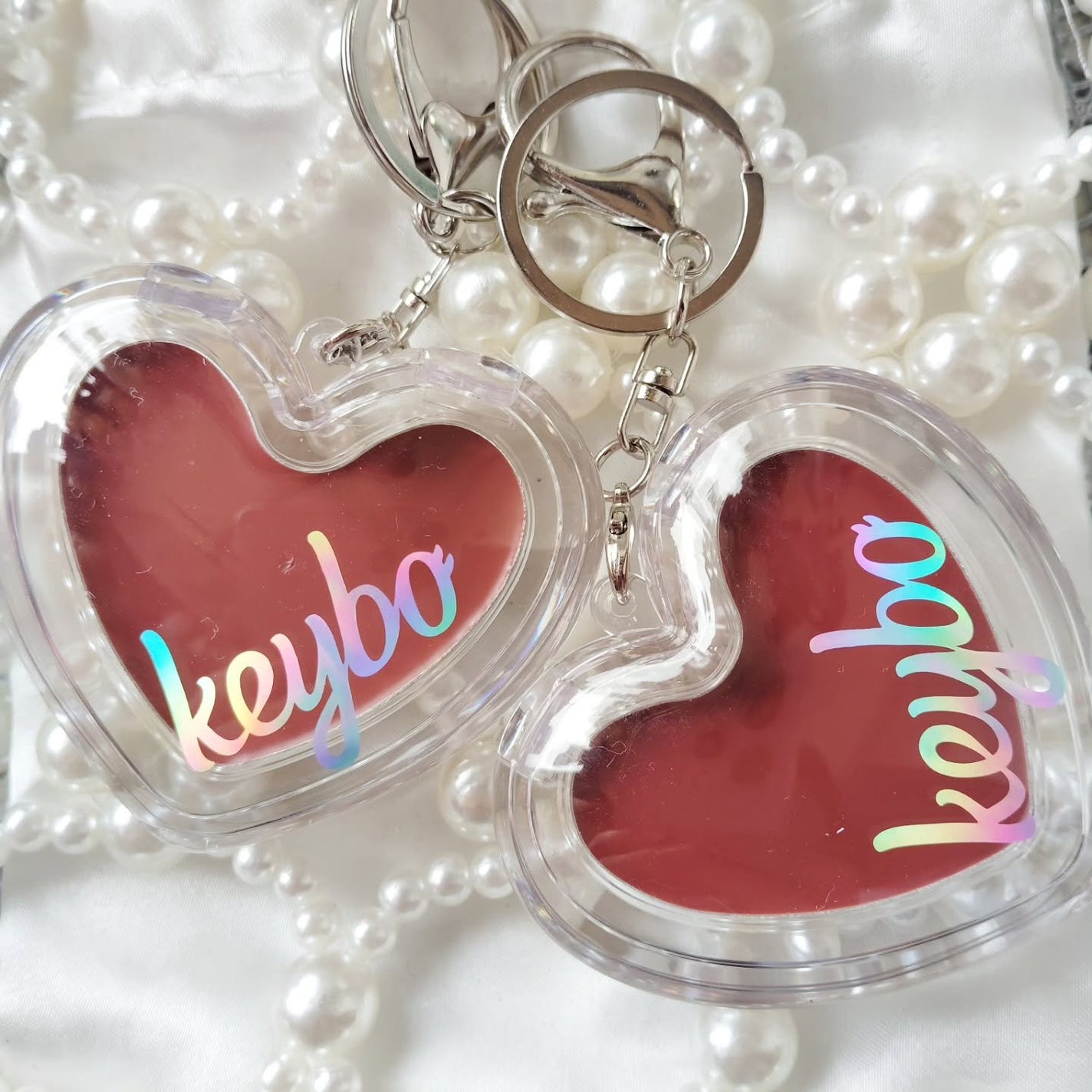 ハートキーリング リップ&チーク/keybo/口紅を使ったクチコミ(1枚目)