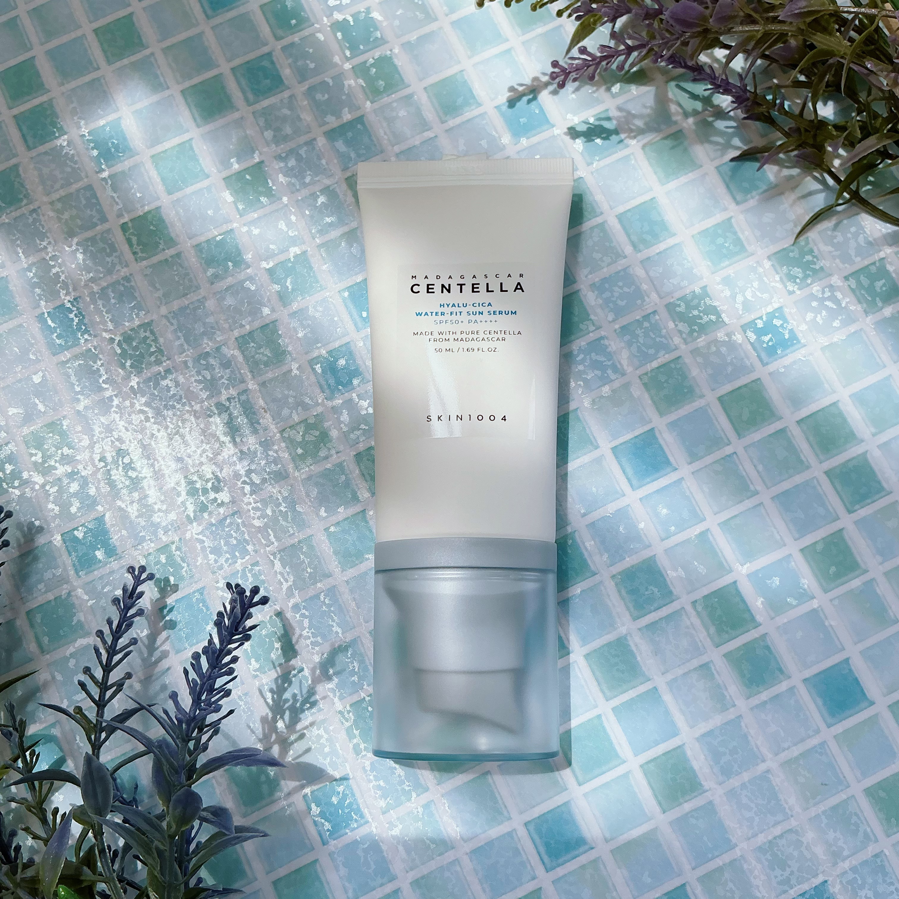 ヒアルーシカ ウォーターフィット サンセラム/SKIN1004/日焼け止めローションを使ったクチコミ（1枚目）