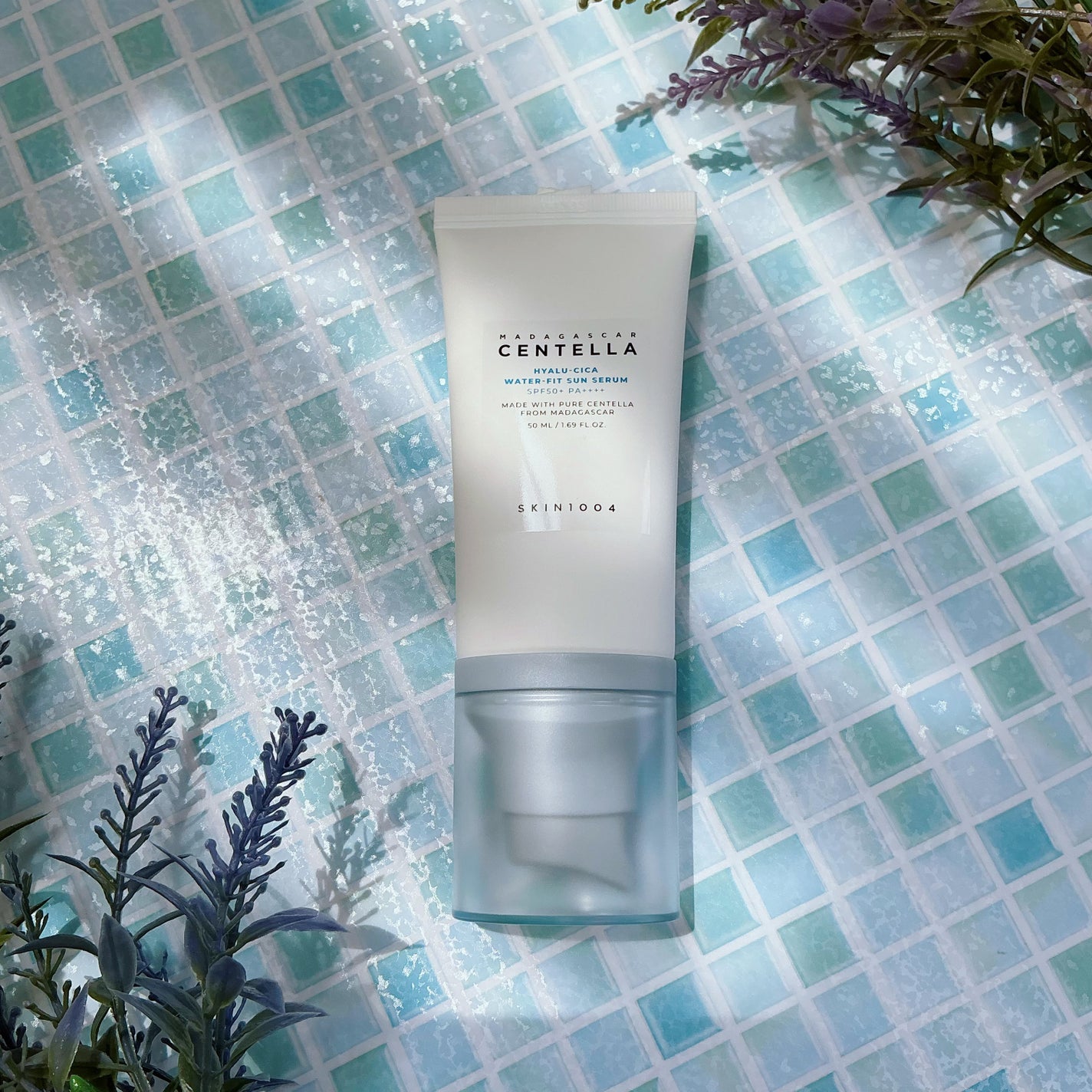 ヒアルーシカ ウォーターフィット サンセラム/SKIN1004/日焼け止めローションを使ったクチコミ(1枚目)