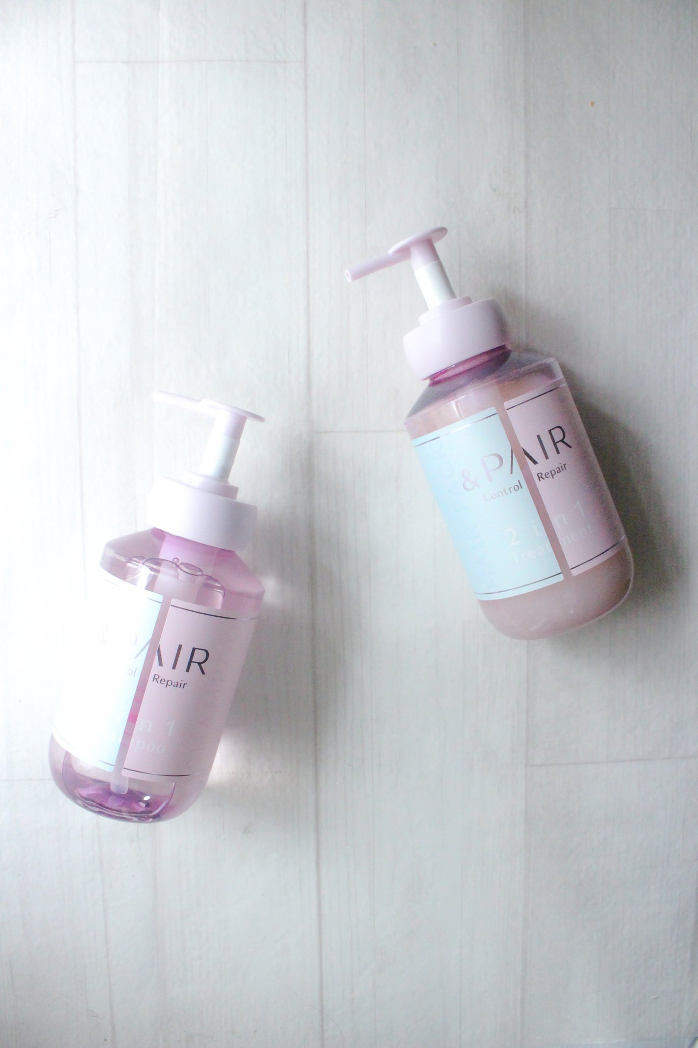 アンドペア コントロール リペア 2in1 シャンプー&ヘアトリートメント/&PAIR/市販シャンプーを使ったクチコミ(1枚目)