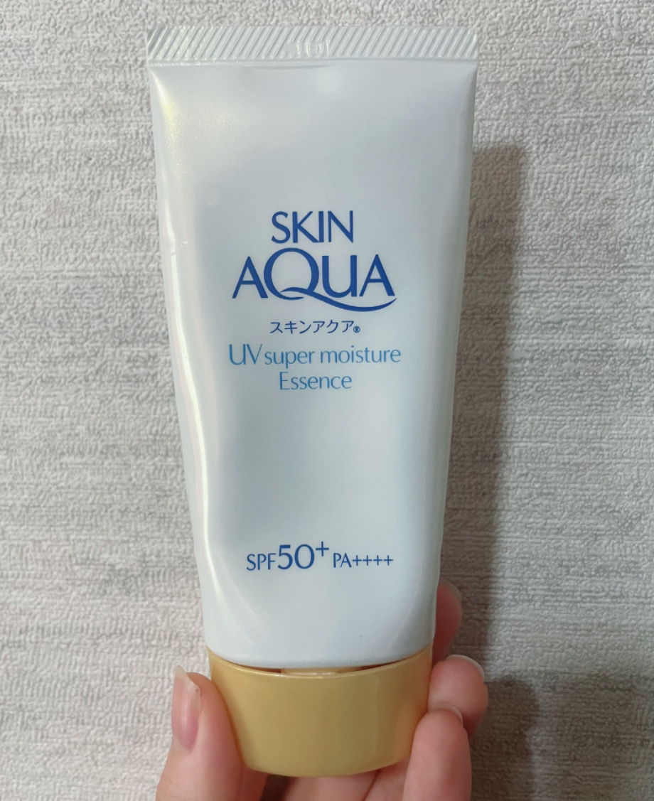 スキンアクア スーパーモイスチャーエッセンス/スキンアクア/日焼け止めローションを使ったクチコミ（1枚目）