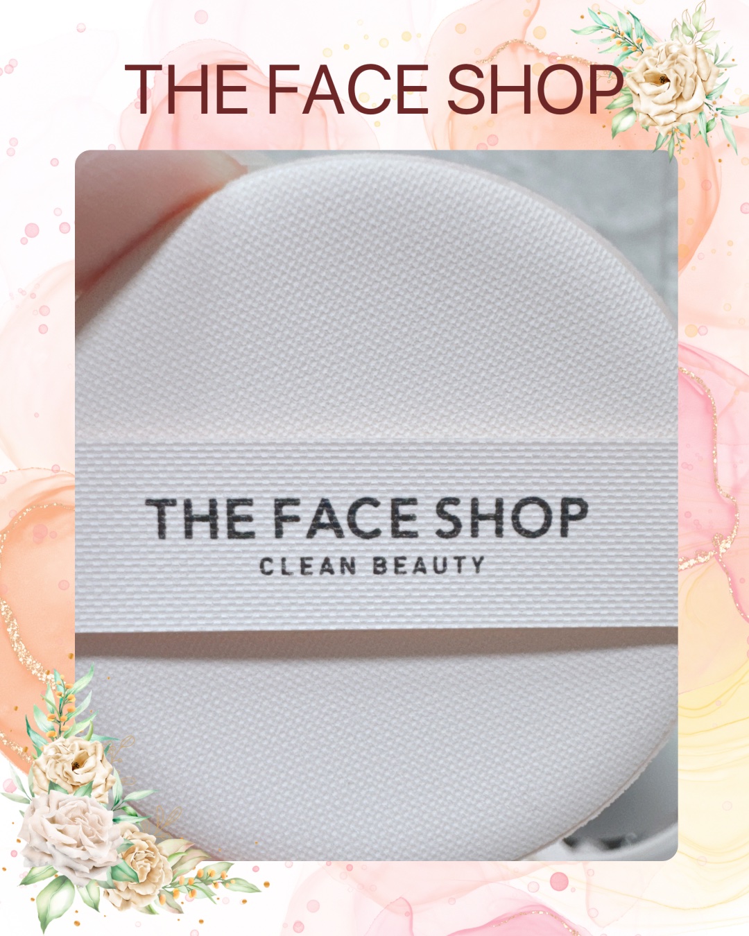 インクラスティングクッションファンデーション/THE FACE SHOP/クッションファンデーションを使ったクチコミ（2枚目）