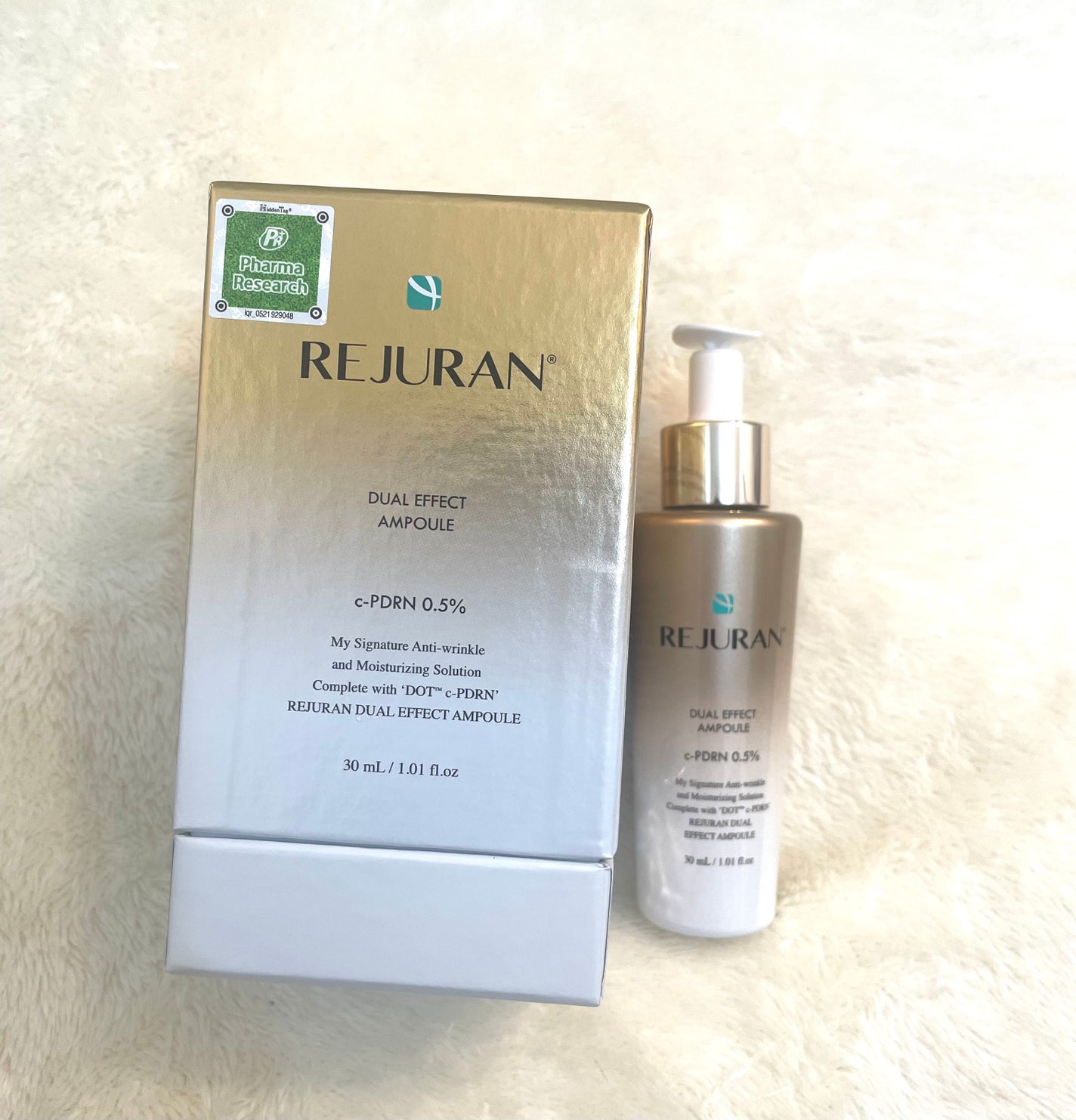 REJURAN デュアルエフェクトアンプル 30ml/REJURAN COSMETICS/美容液を使ったクチコミ(3枚目)