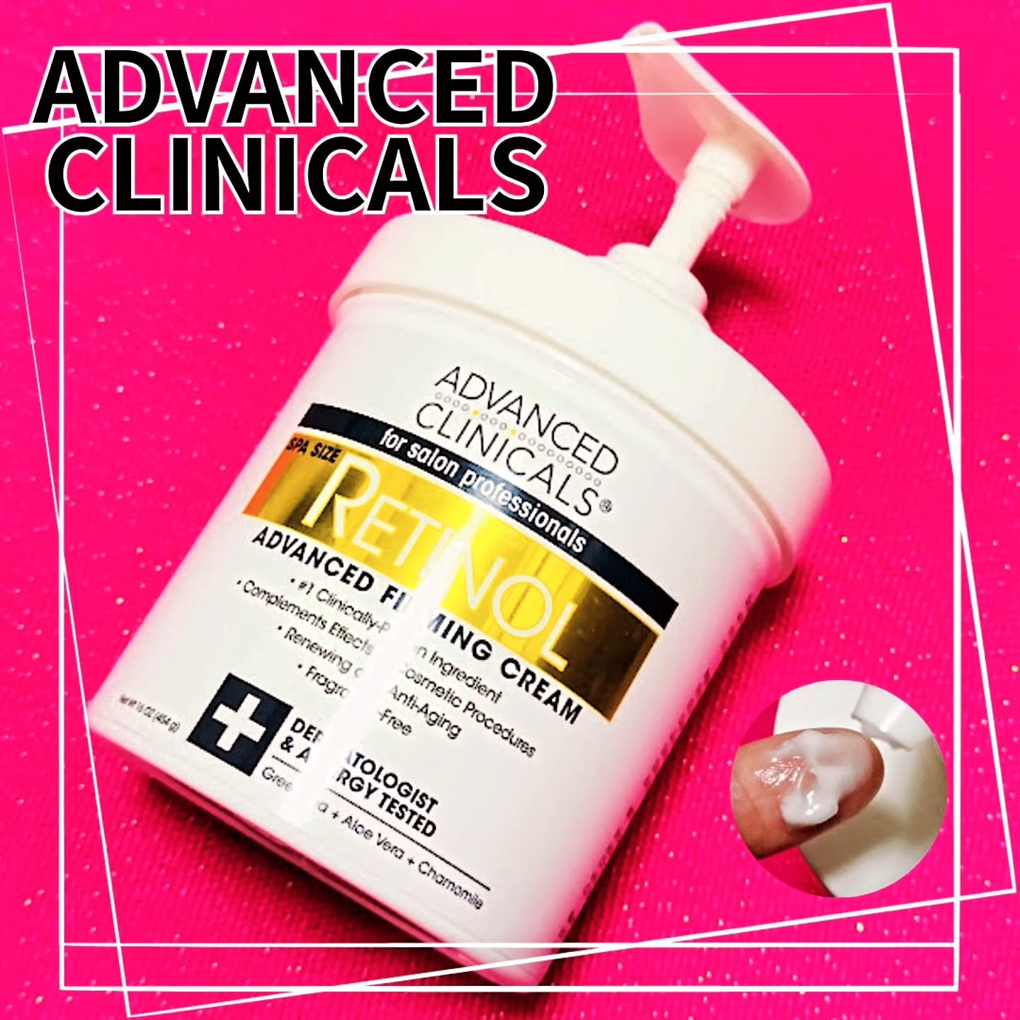 レチノールアドバンスドファーミングクリーム/ADVANCED CLINICALS/ボディクリームを使ったクチコミ（1枚目）