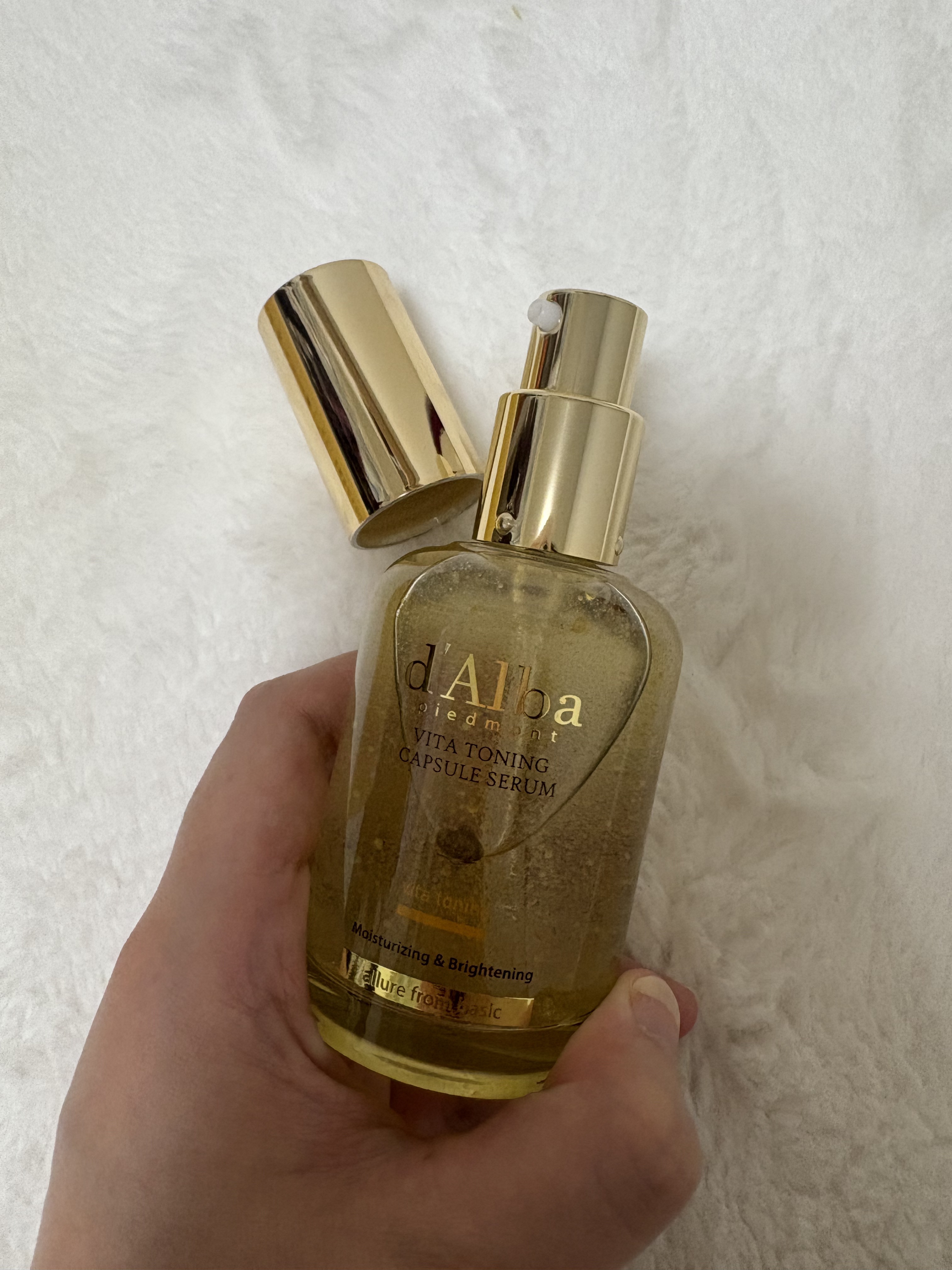 ビタトーニングセラムトナー/ダルバ/化粧水を使ったクチコミ（3枚目）