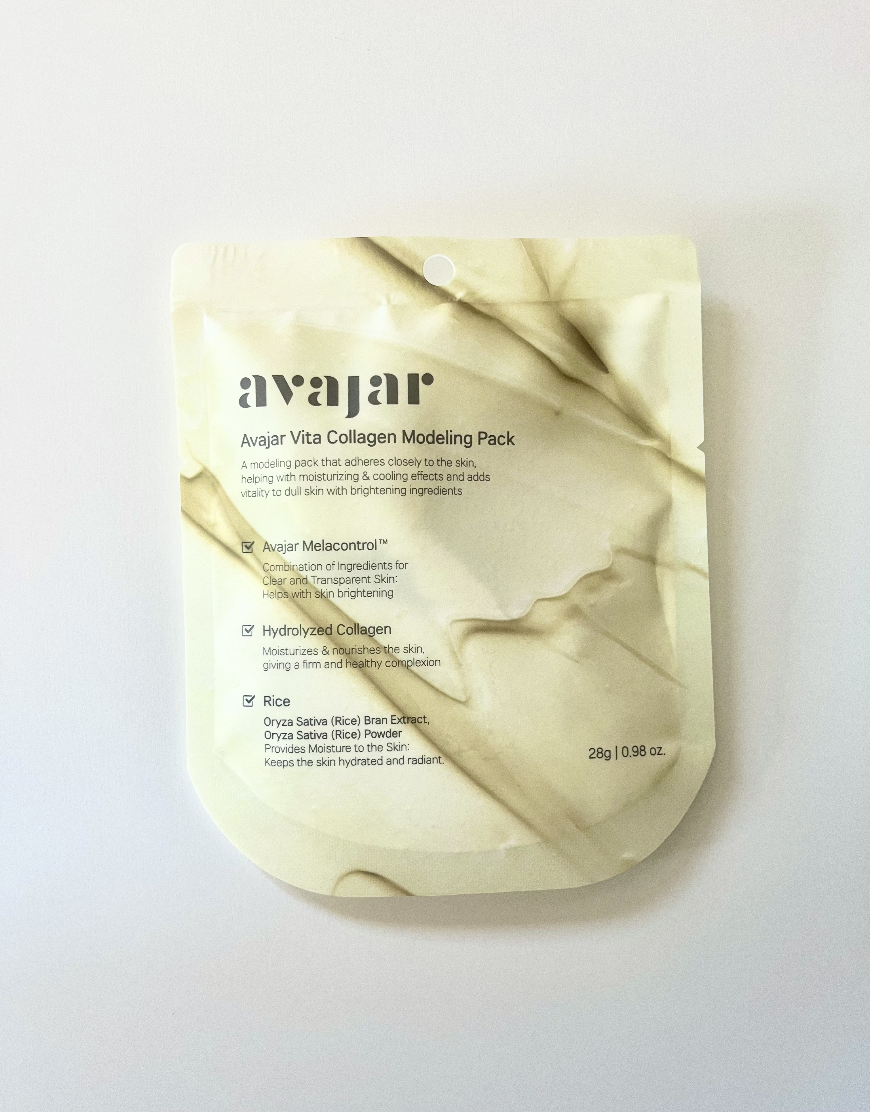 avajar Vita Collagen Modeling Pack