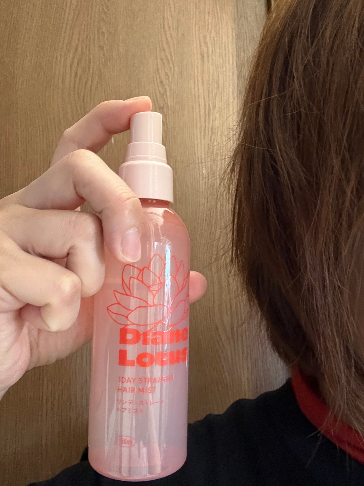 ロータス ワンデーストレート ヘアミスト ティー&シトラスの香り/ダイアン/ヘアミストを使ったクチコミ(3枚目)