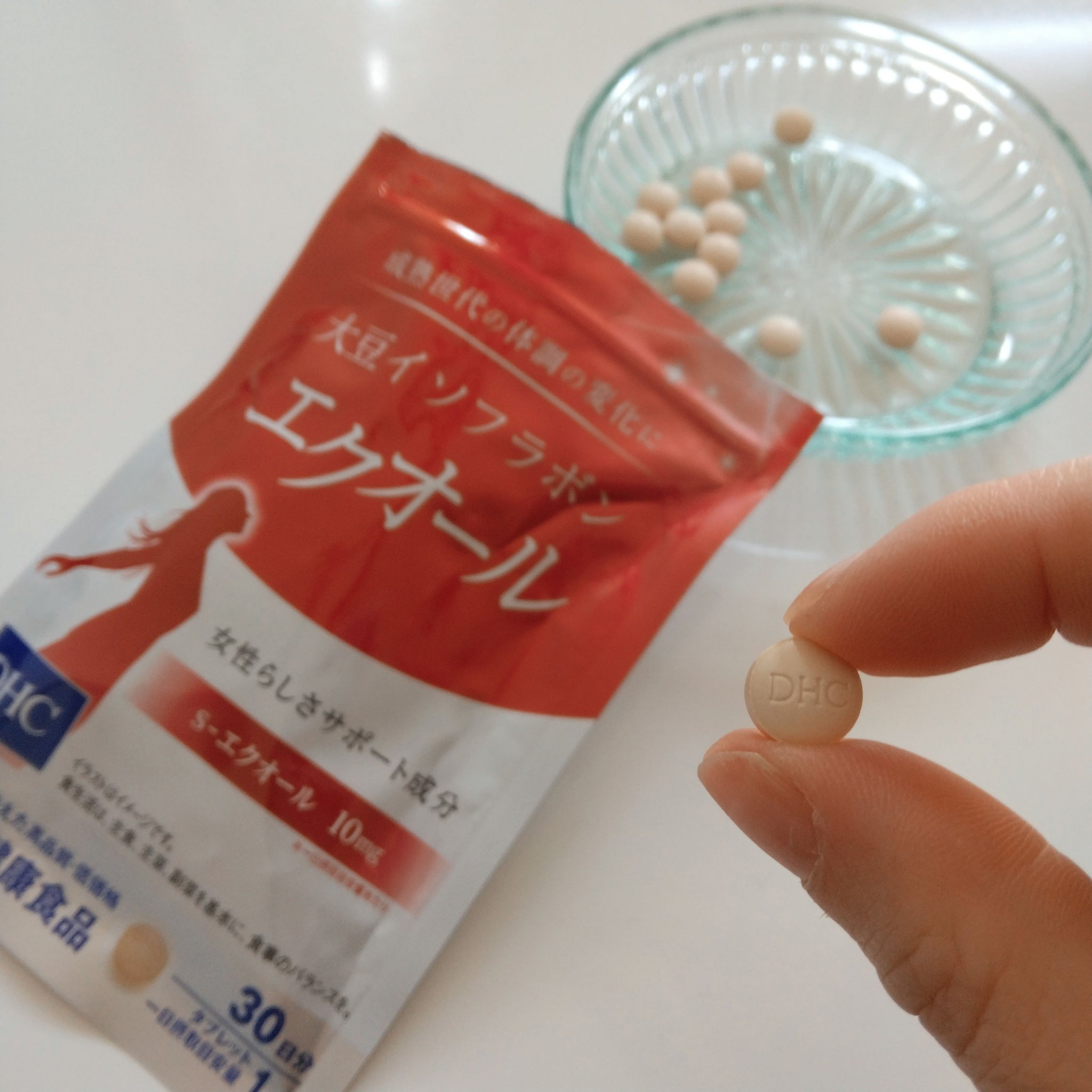 DHC 大豆イソフラボン エクオール/DHC/健康サプリメントを使ったクチコミ（2枚目）