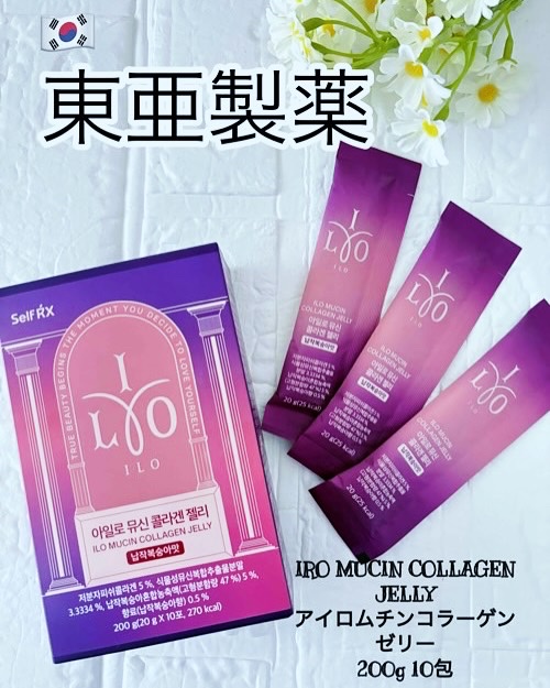 ILO ムチンコラーゲンゼリー/東亜製薬/美容サプリメントを使ったクチコミ（1枚目）
