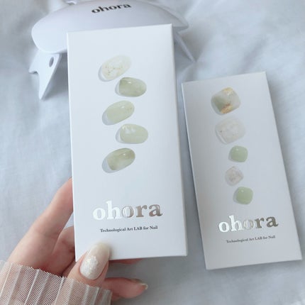 セミキュアジェルネイル(ハンド)/ohora/ネイルシールを使ったクチコミ(7枚目)