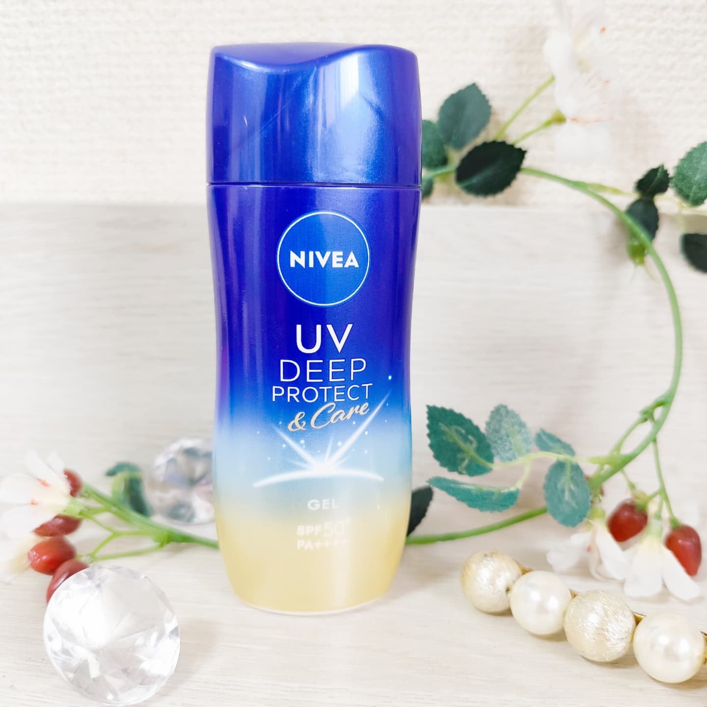 ニベアUV ディープ プロテクト＆ケア ジェル/ニベア/日焼け止めジェルを使ったクチコミ（2枚目）