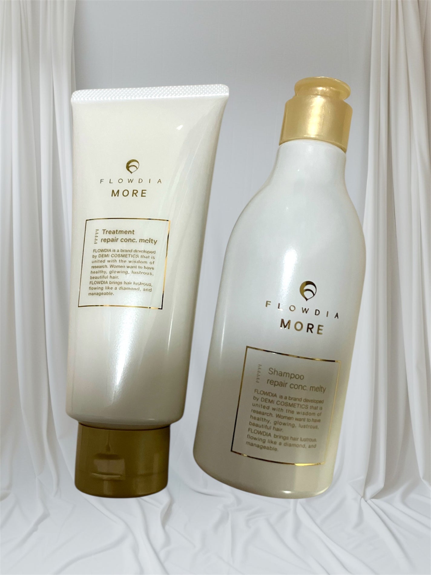 フローディアモア シャンプー リペアコンクメルティー/FLOWDIA/サロンシャンプーを使ったクチコミ(1枚目)