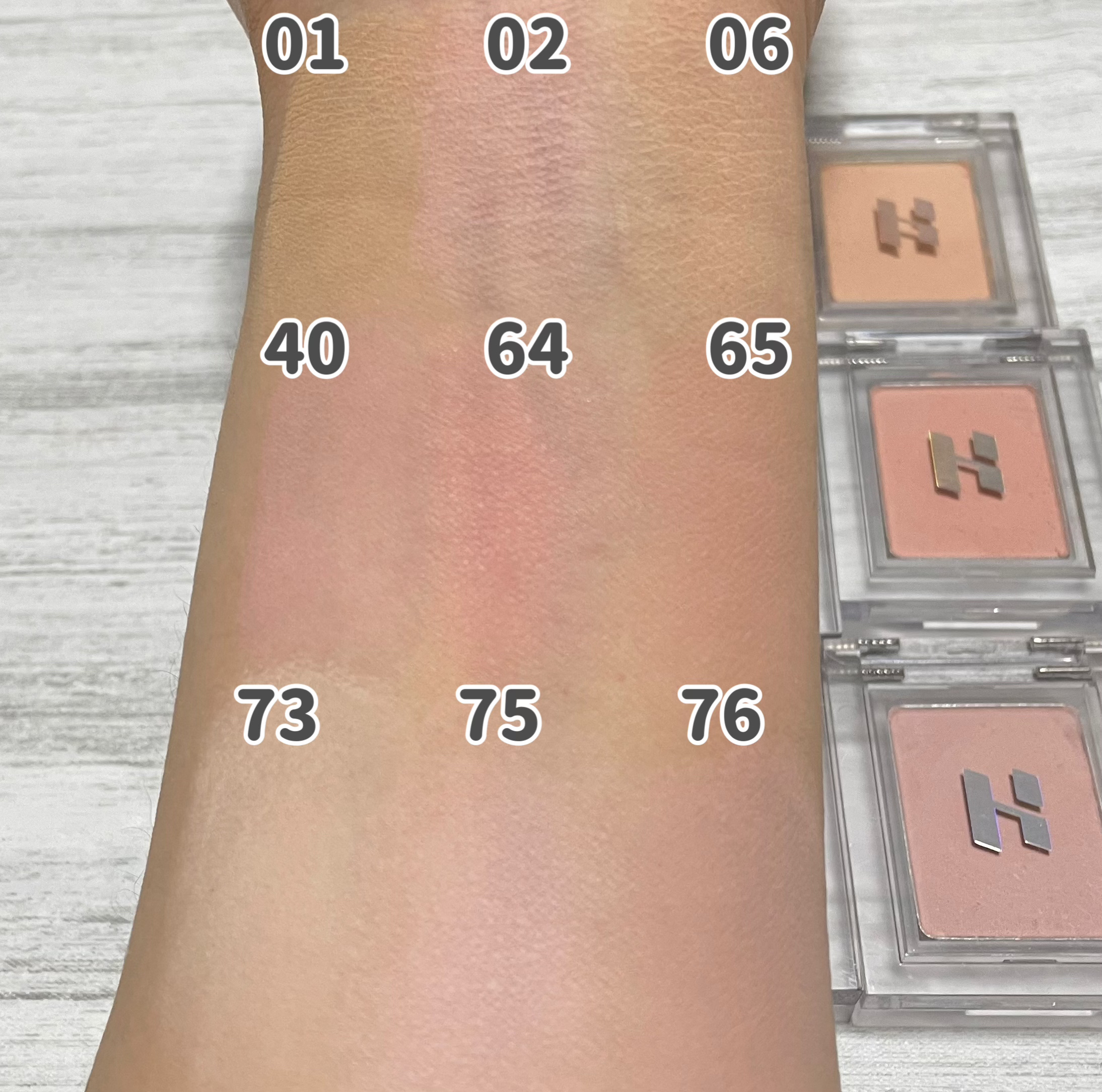 マイフェイブピースアイシャドウ/HOLIKA HOLIKA/単色アイシャドウを使ったクチコミ（3枚目）