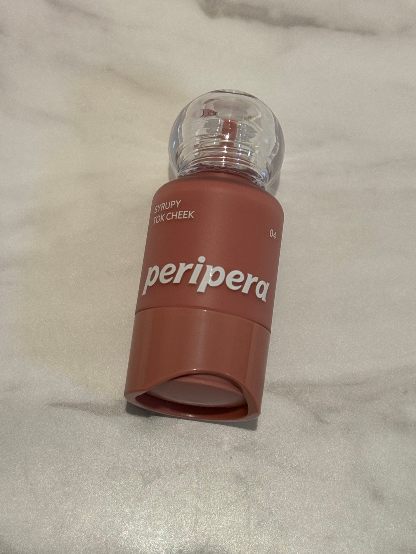 ペリペラ シロッピー トック チーク/PERIPERA/リキッドチークを使ったクチコミ(1枚目)