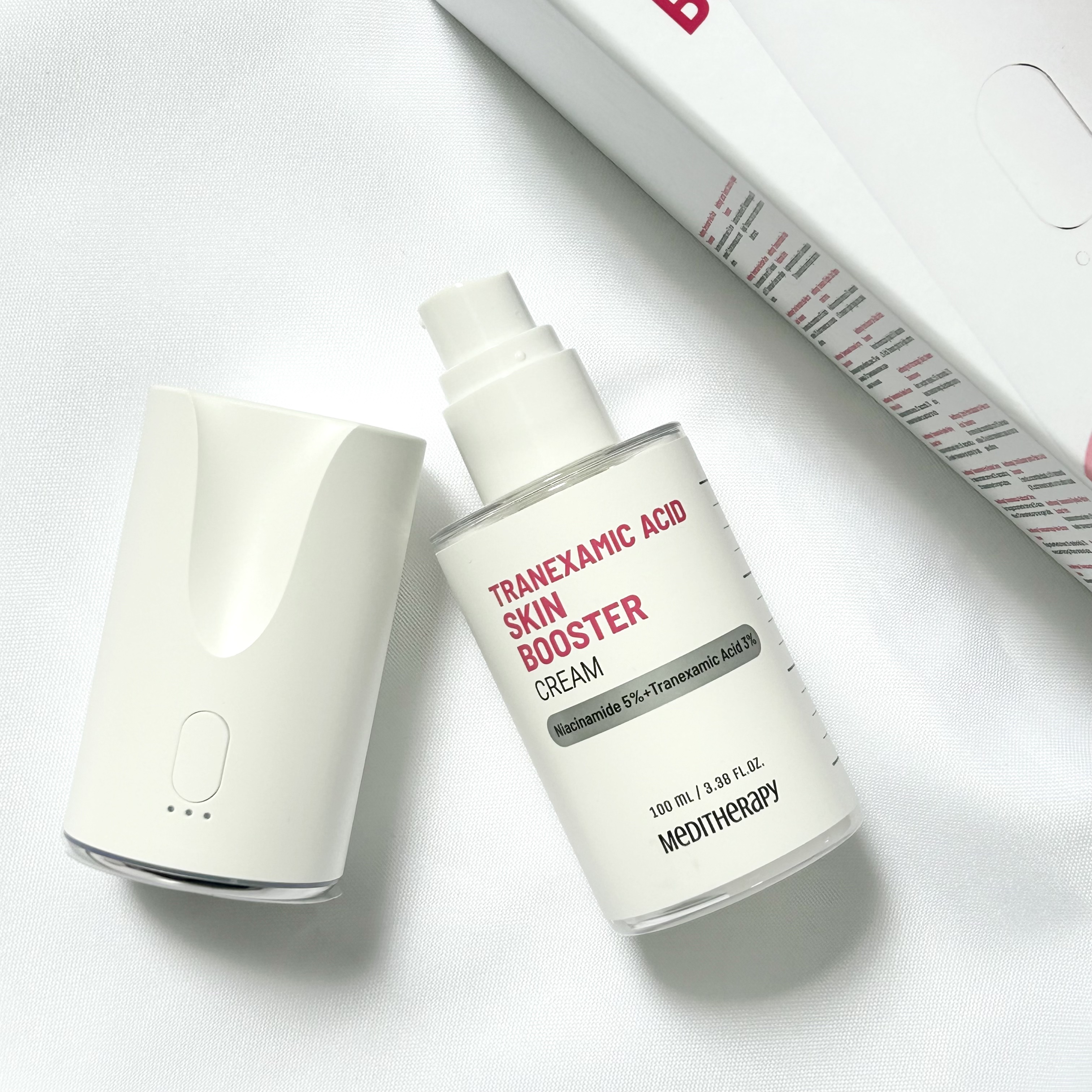 トラネキサム酸スキンブースタークリーム/MEDITHERAPY/フェイスクリームを使ったクチコミ（3枚目）