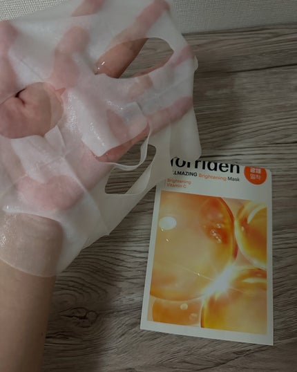 セルメイジング ビタC ブライトニングマスク/Torriden/シートマスク・パックを使ったクチコミ(1枚目)