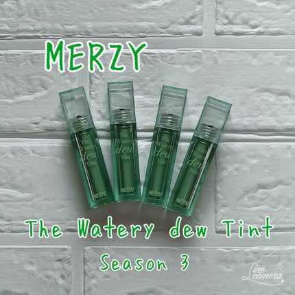 ザ ウォータリーデューティント/MERZY/リップティントを使ったクチコミ(1枚目)