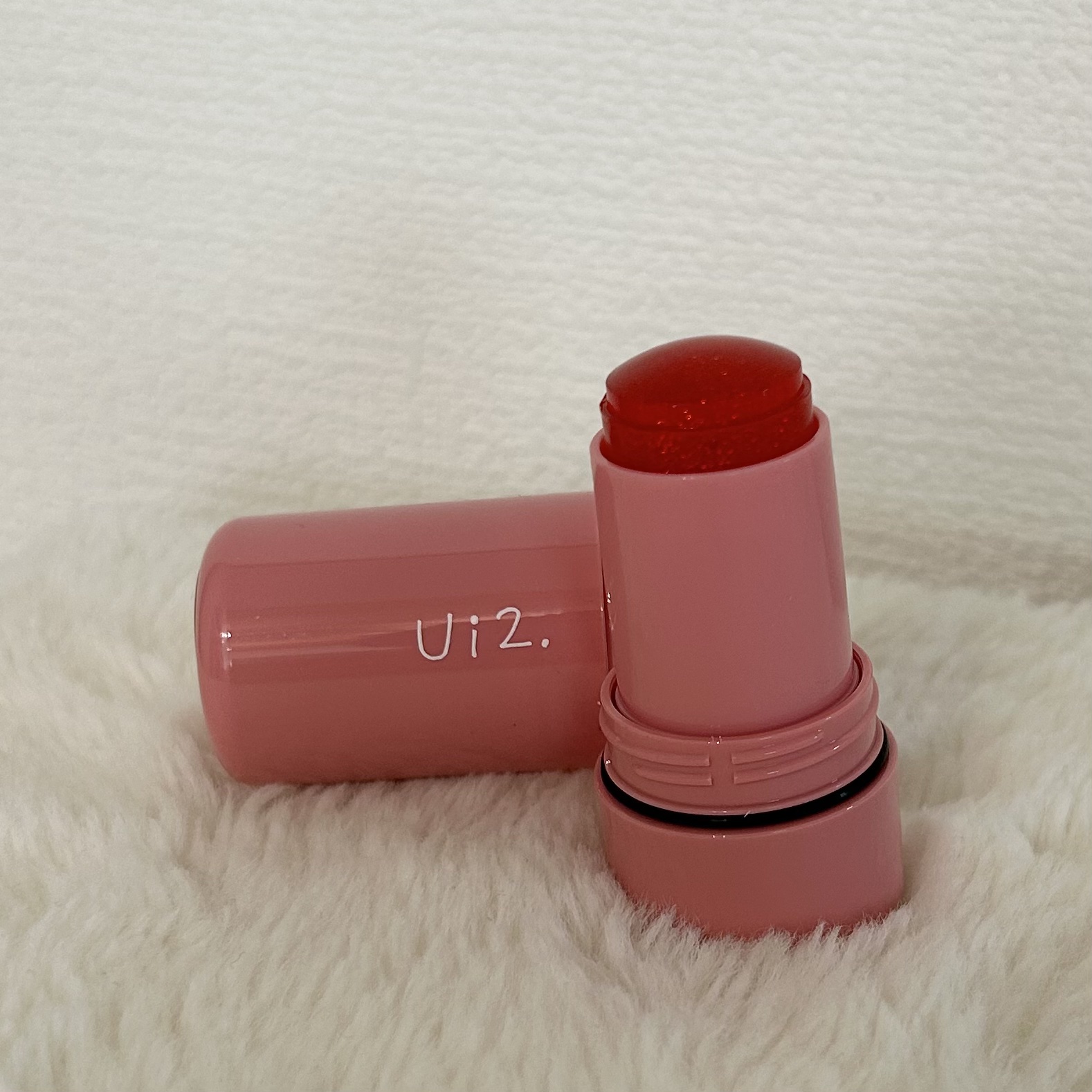 ハイドロゼリーチーク 01 高揚ピーチ/Ui2./ジェル・クリームチークを使ったクチコミ（2枚目）